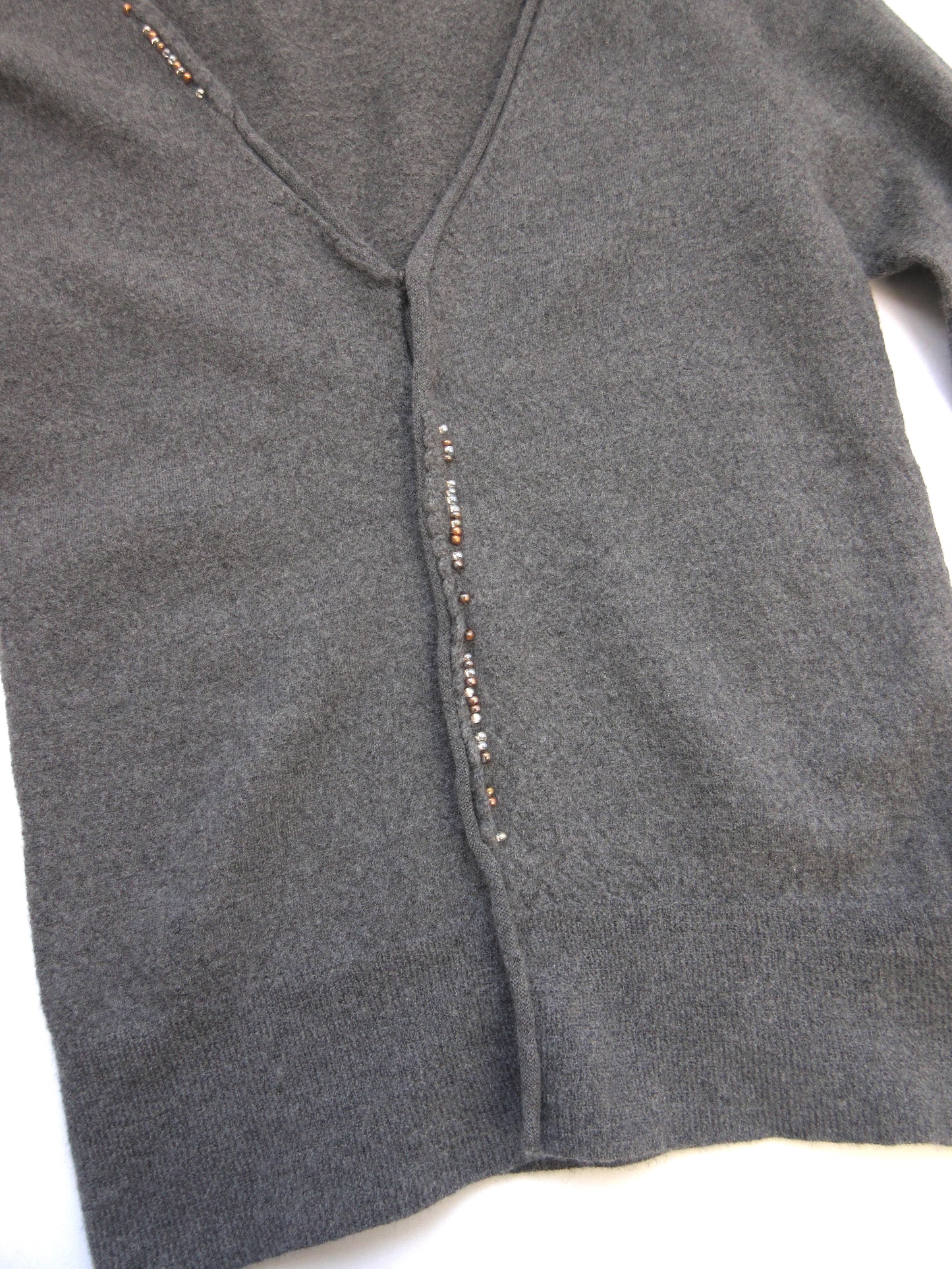 【used】sunaokuwahara beads detail cardigan