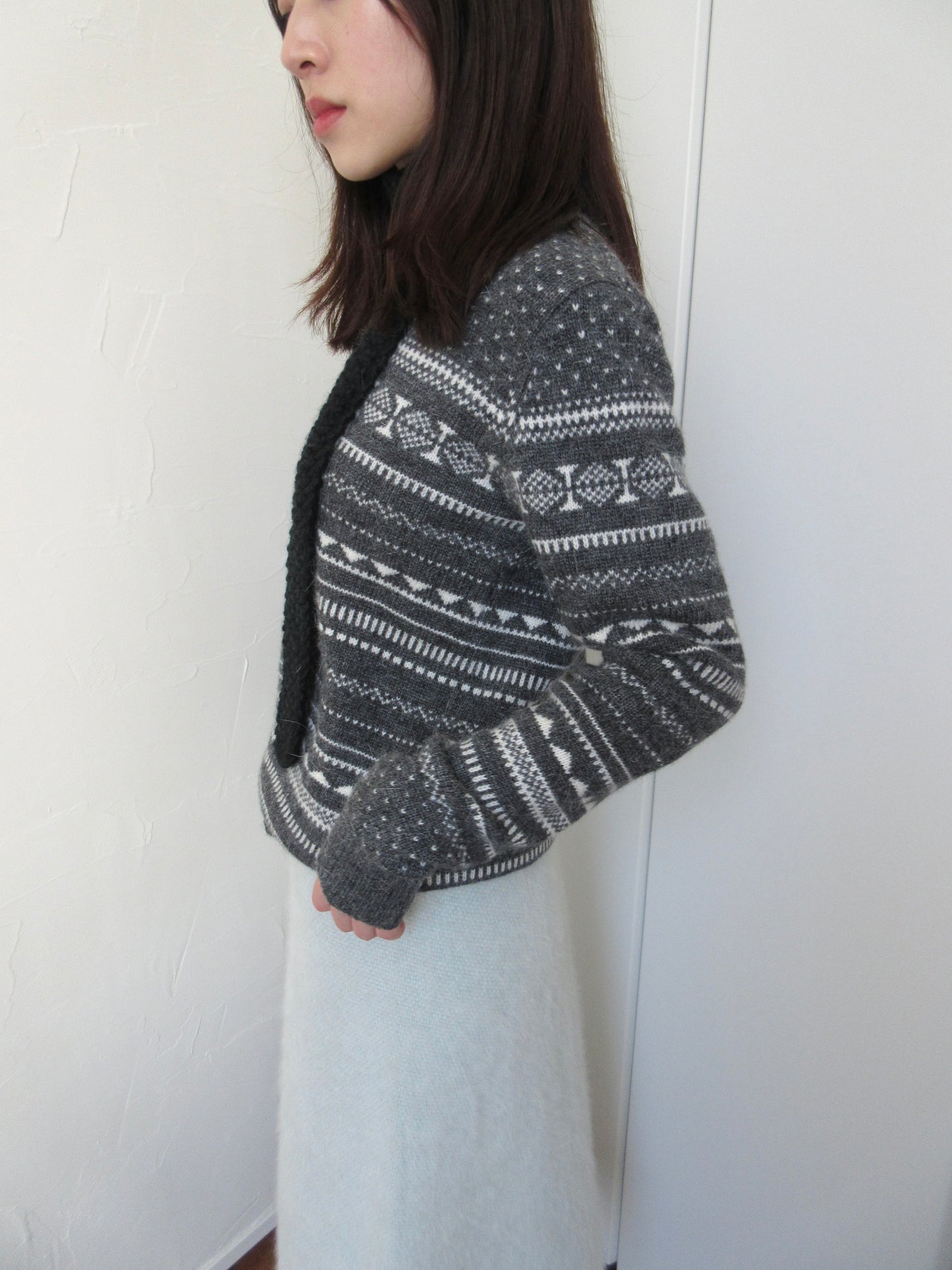 fair Isle wool sweater