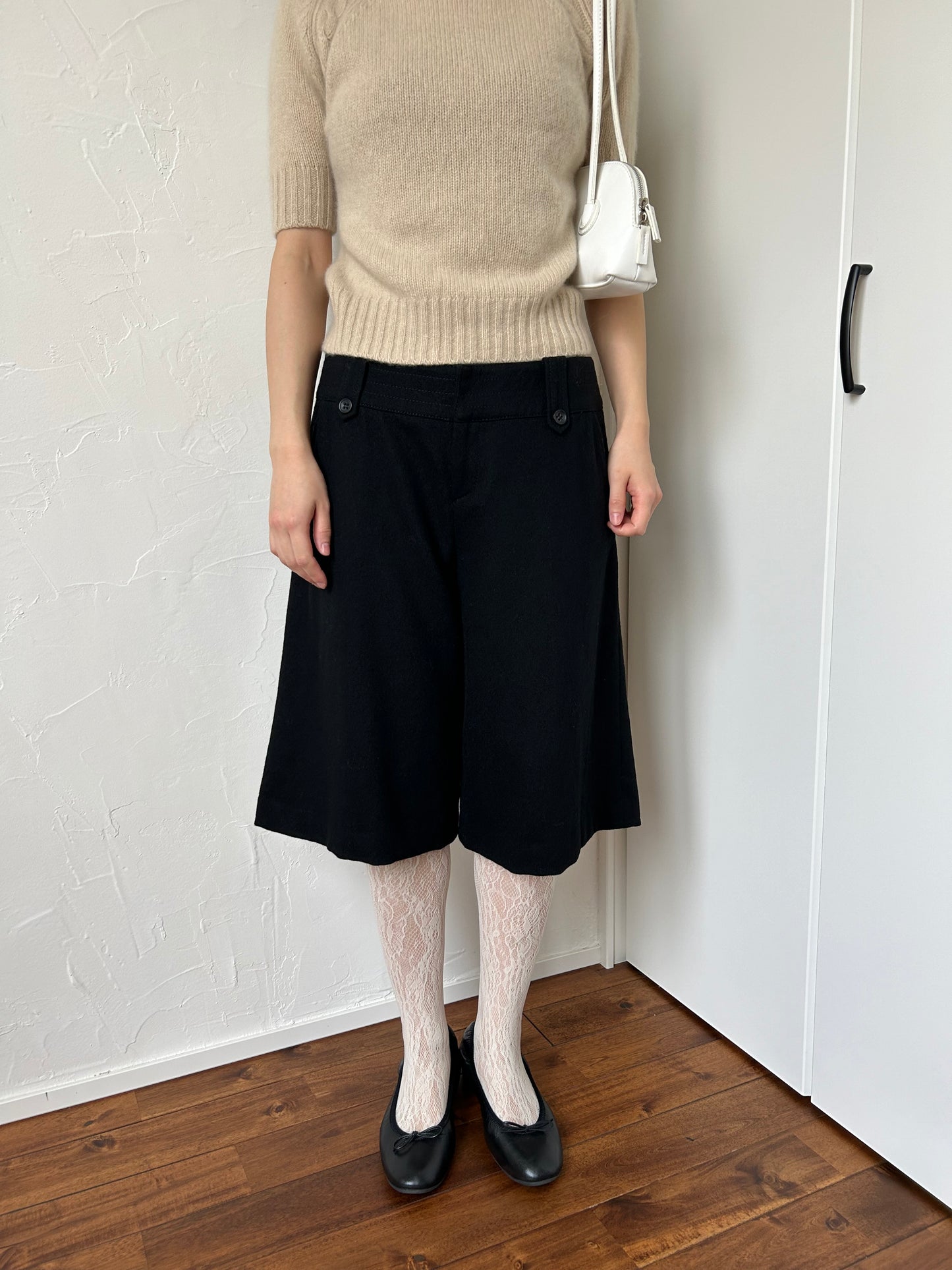 wool bermuda pants