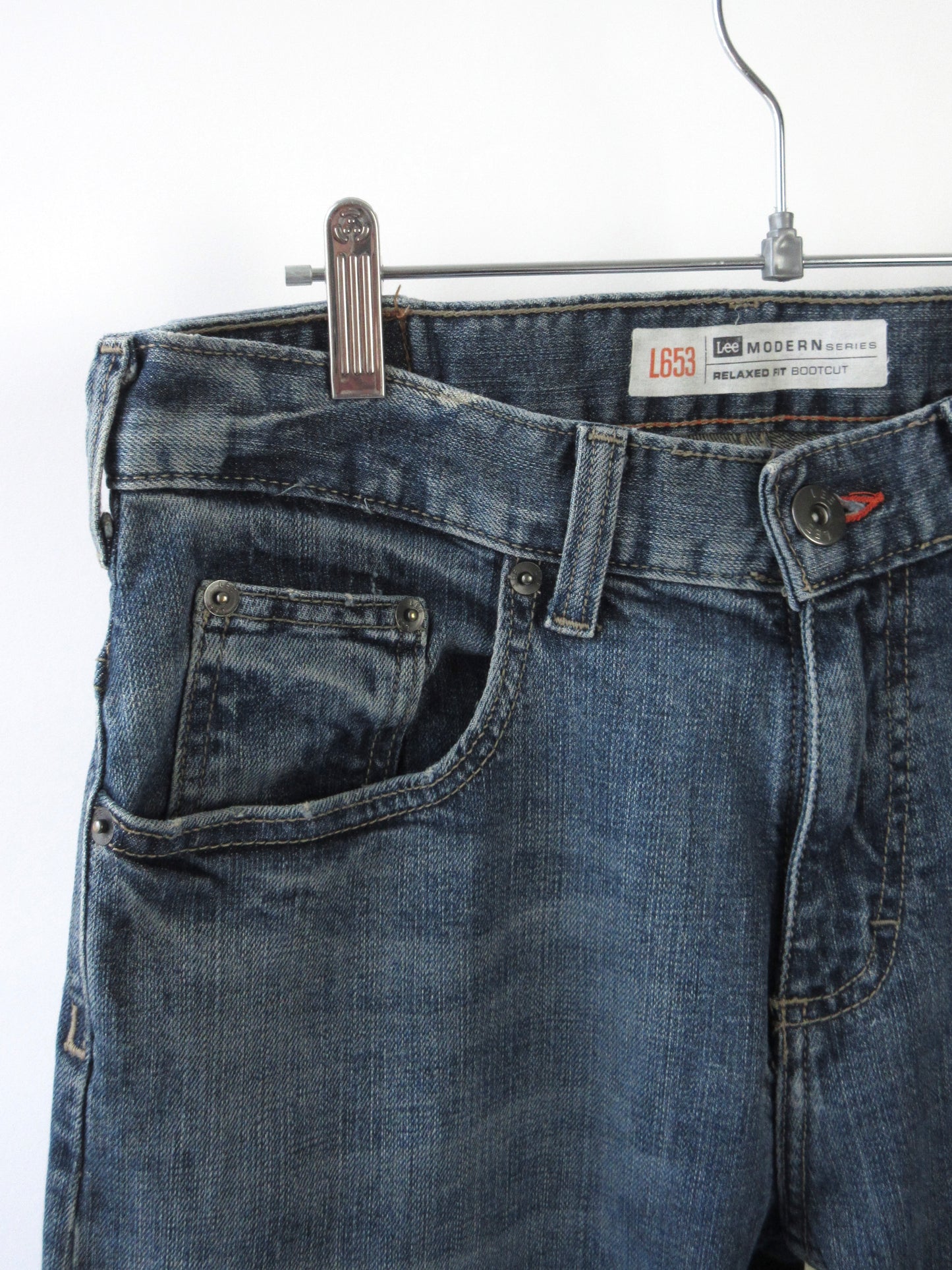 Lee wide straight denim