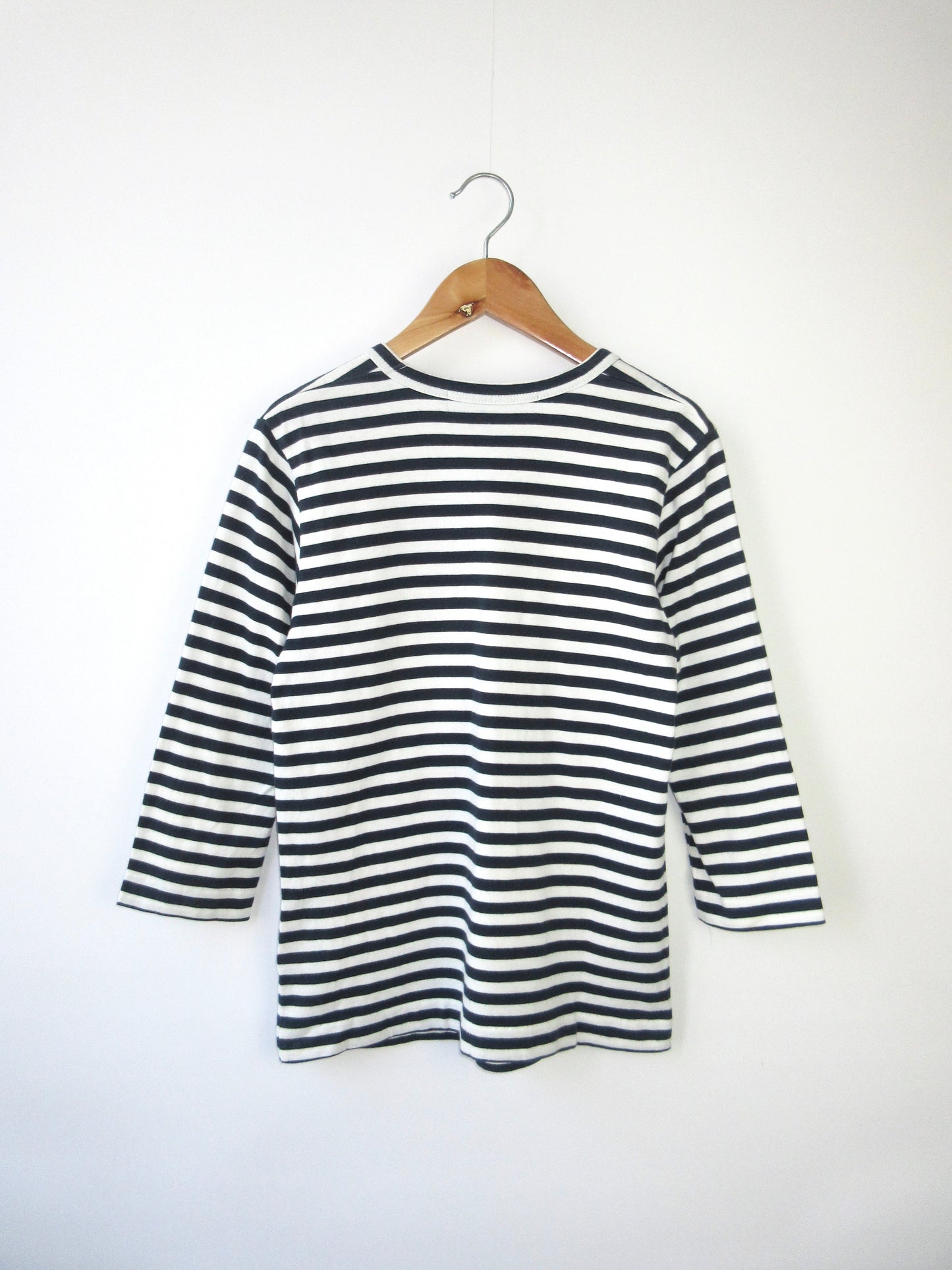 COMME des GARÇONS pink×navy stripe design top
