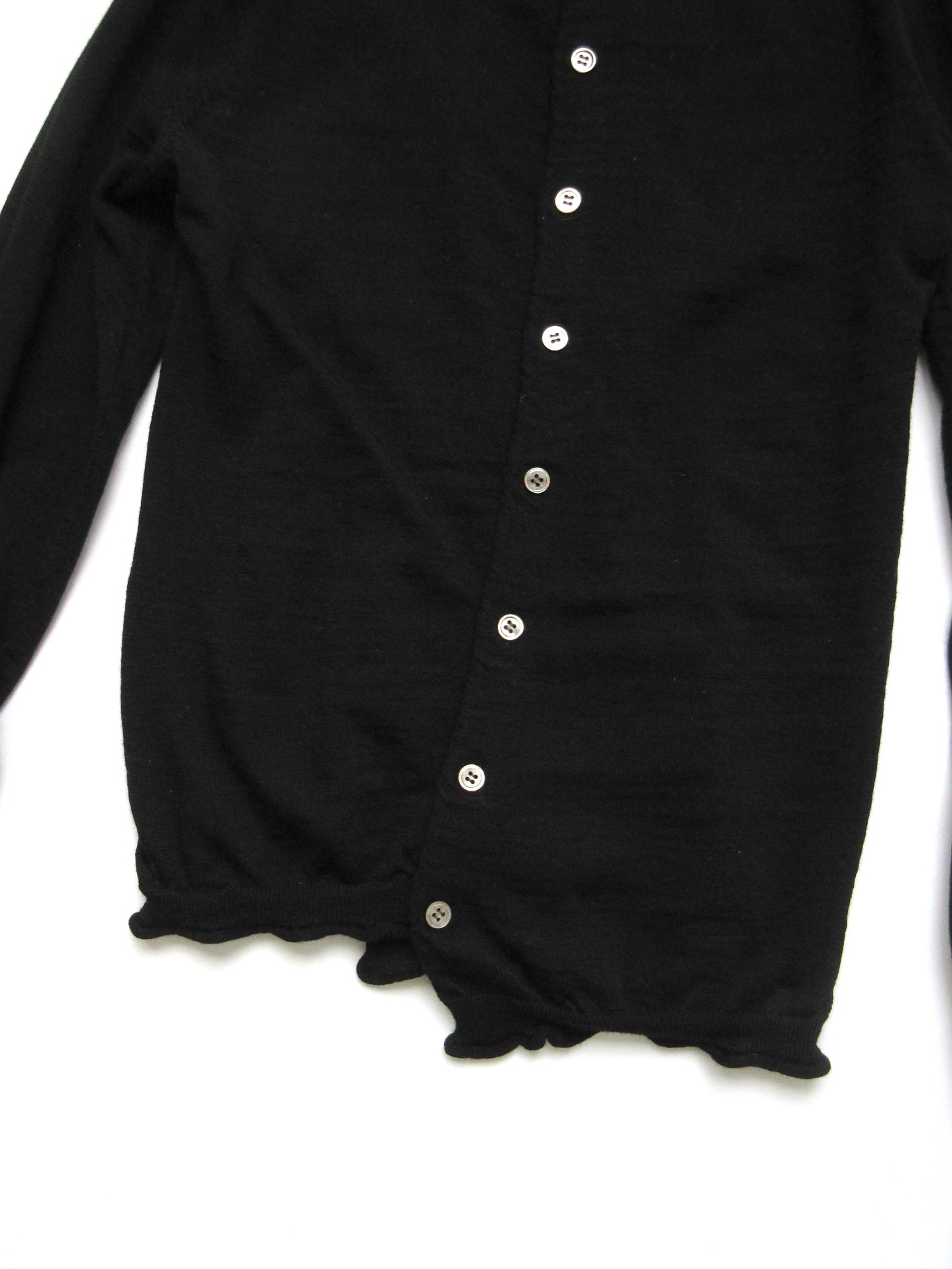 A/T asymmetry design cardigan