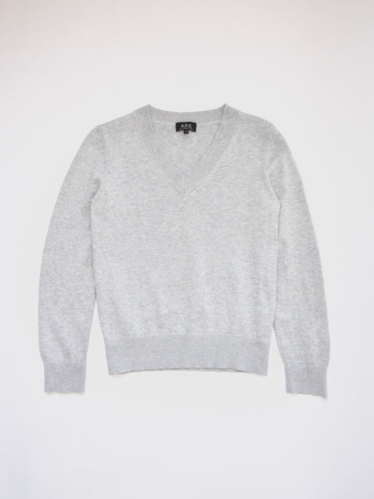 a.p.c. v-neck top