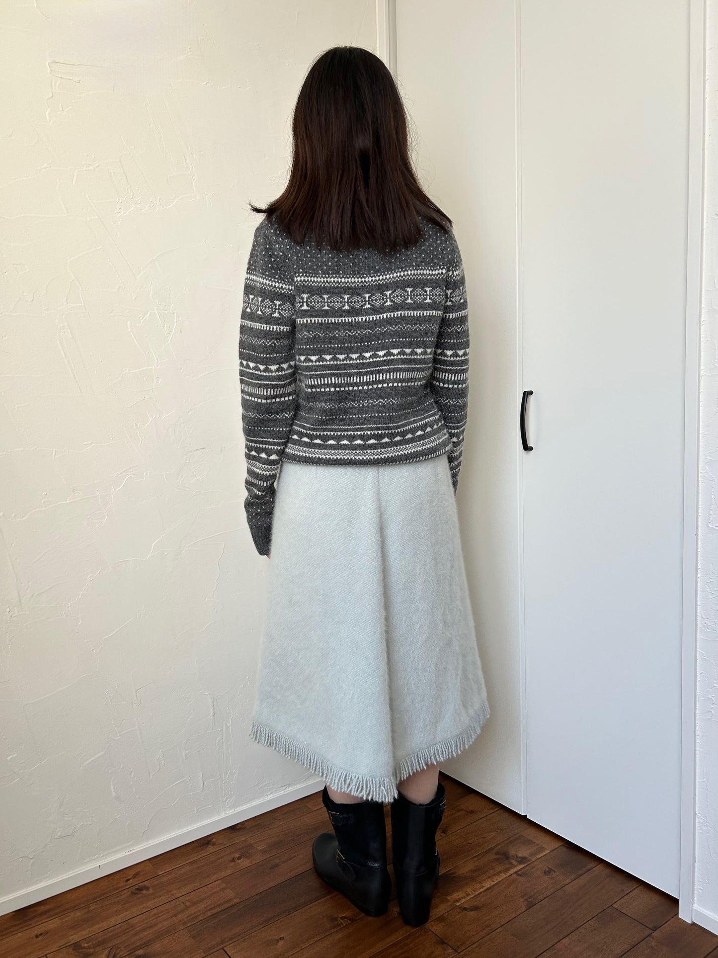 fair Isle wool sweater