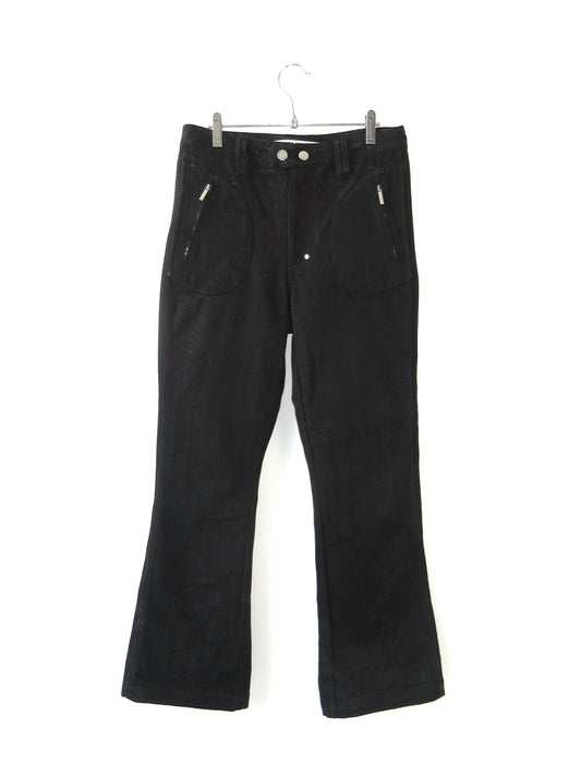 【used】PARTIMENTO bootcut pants