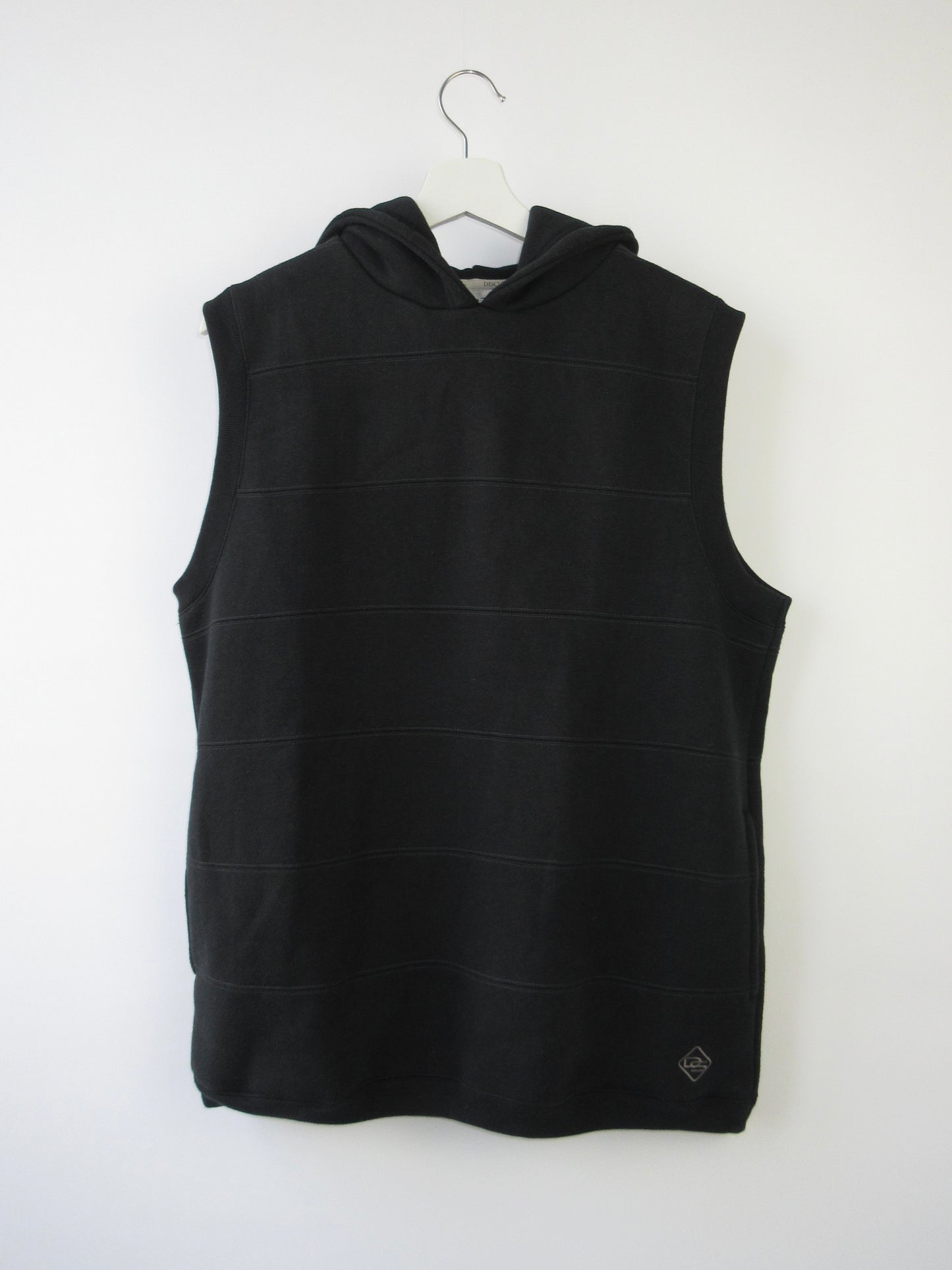 【used】sleeveless hoodie