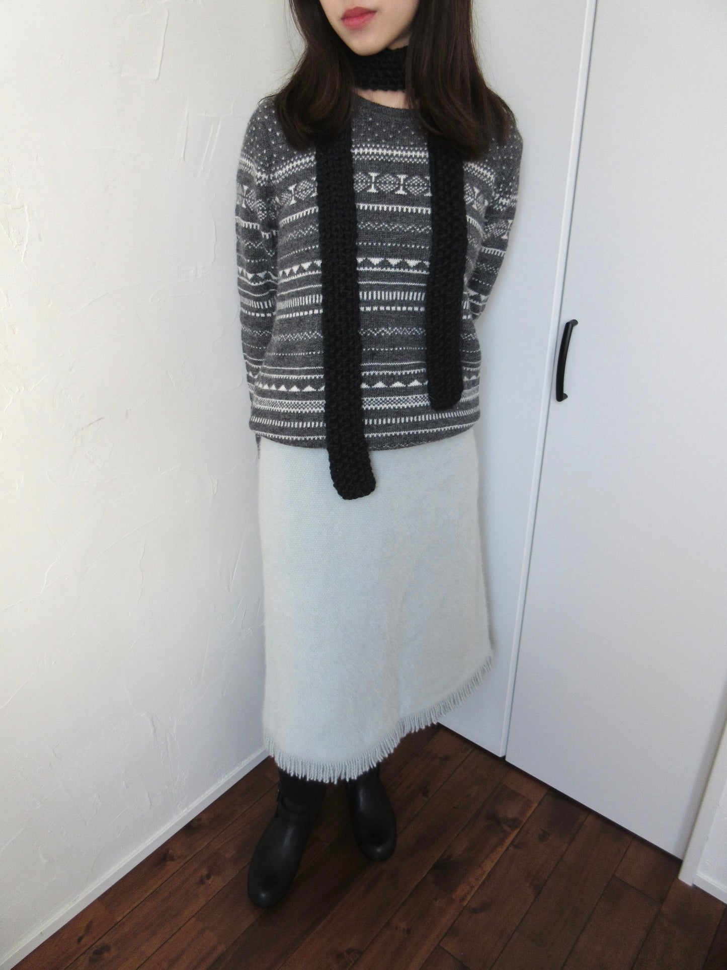 fair Isle wool sweater