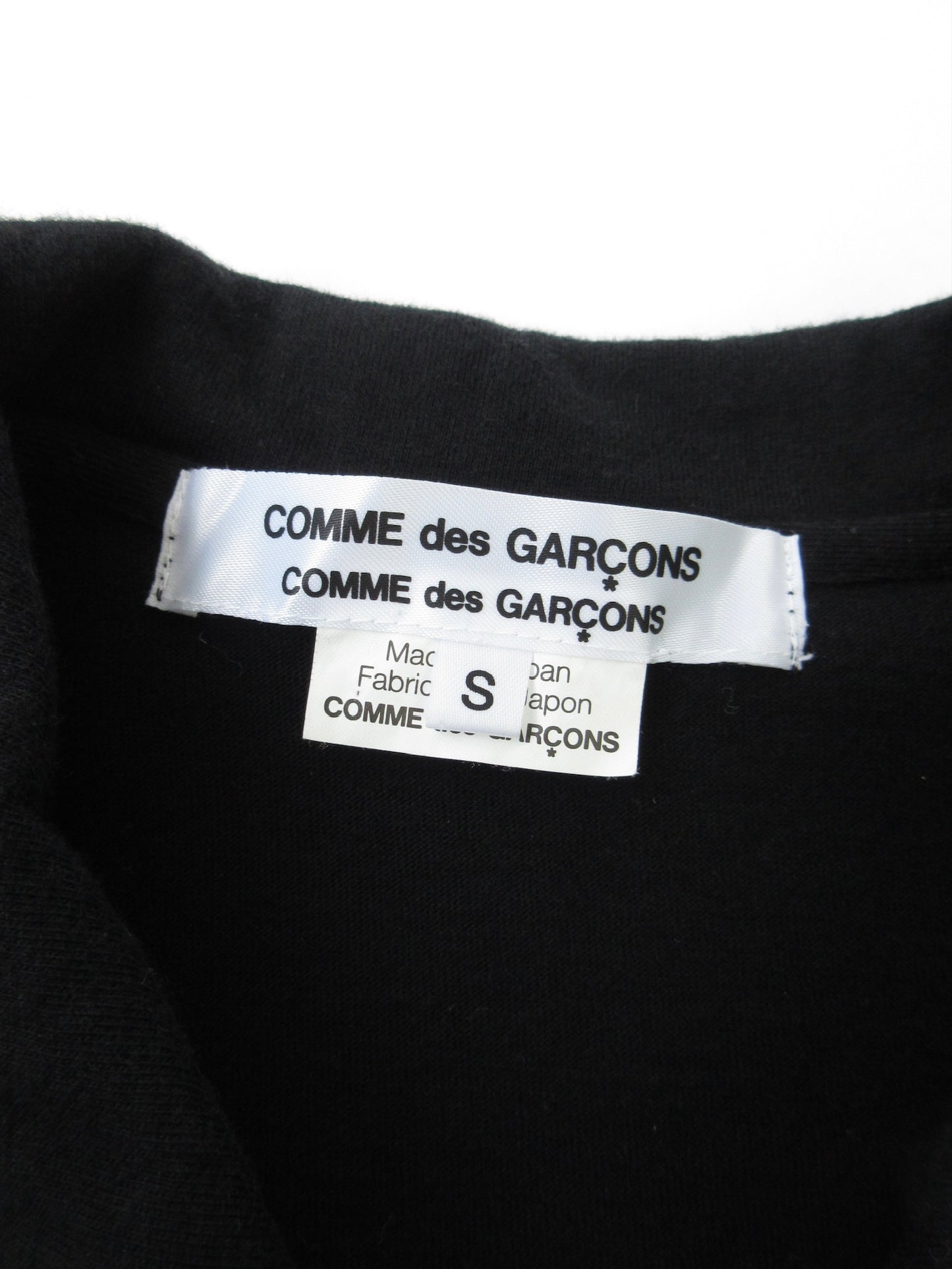 comme des garcons polo t-shirt