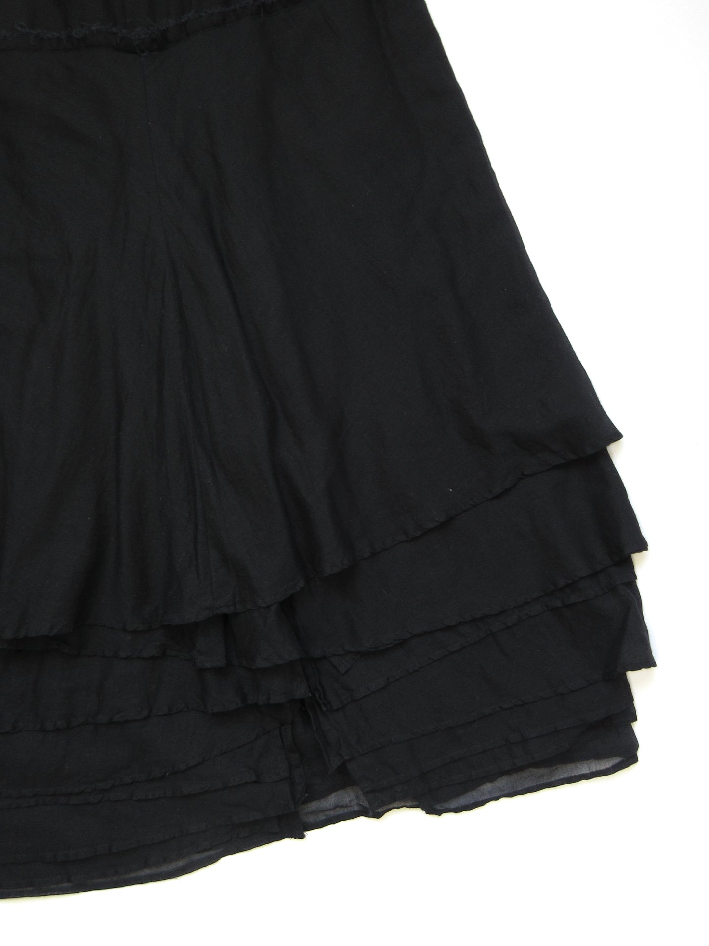 tiered design long skirt
