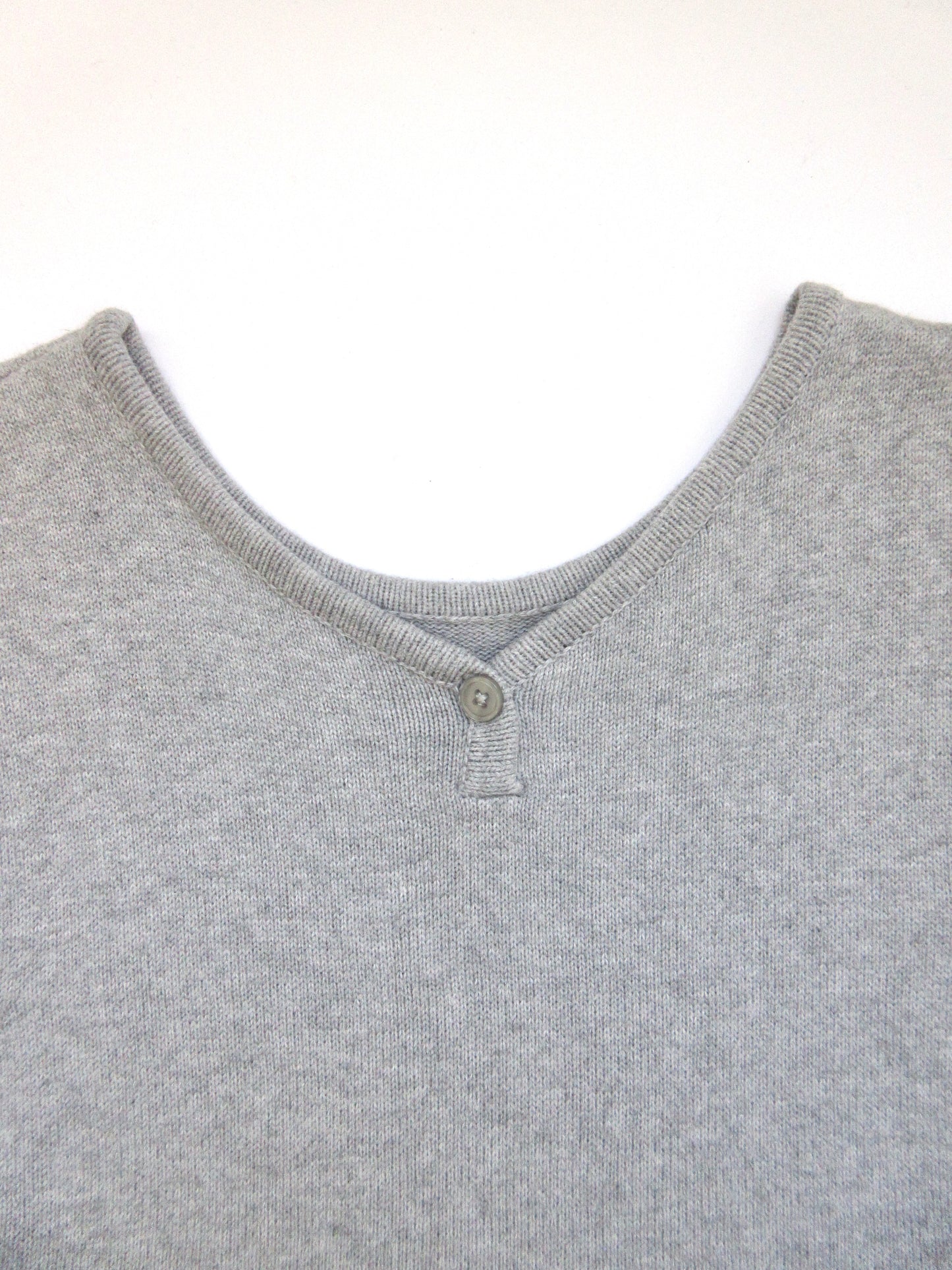 【used】gray cotton vest