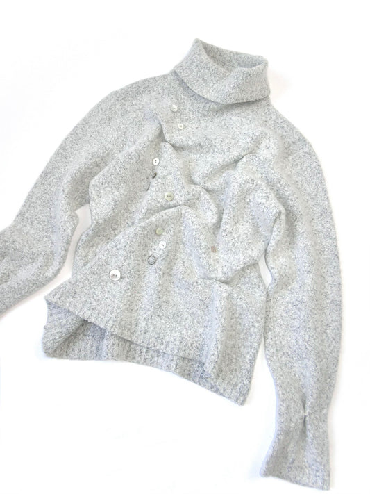 45 hailstorm boucle knit top