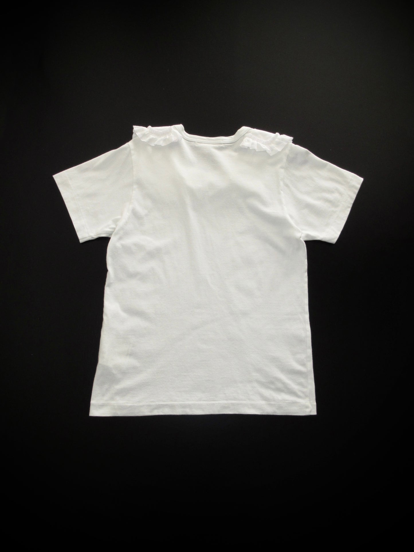 COMME des GARÇONS frill collar t-shirt