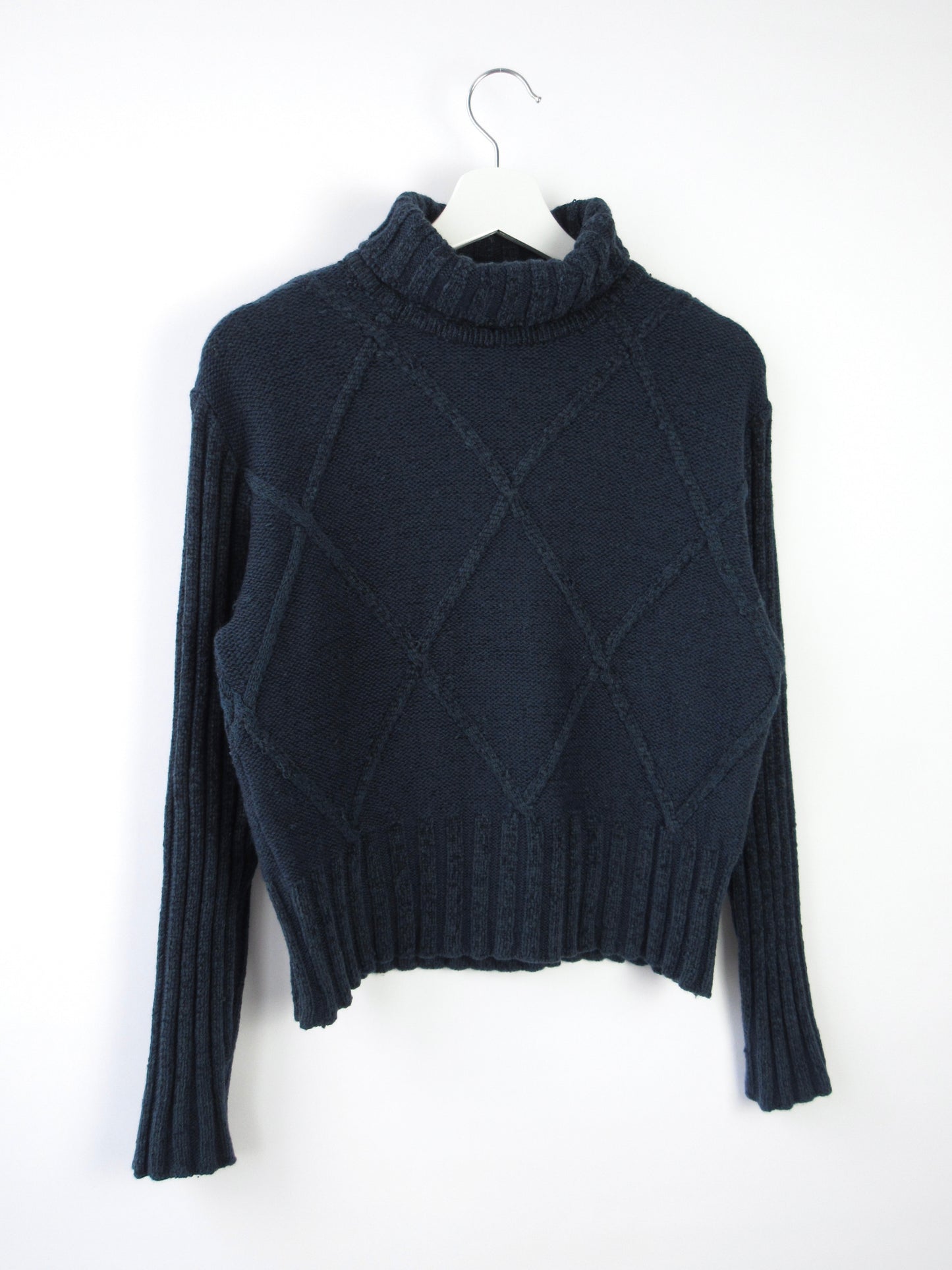 EMPORIO ARMANI grunge knit sweater