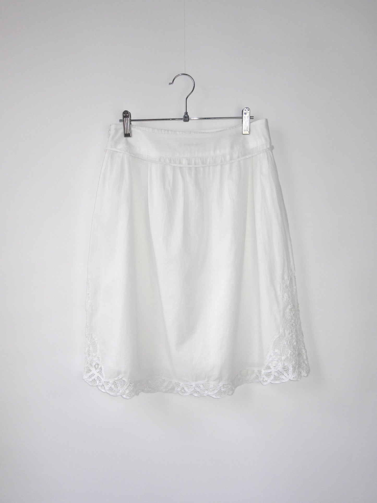 cotton lace skirt