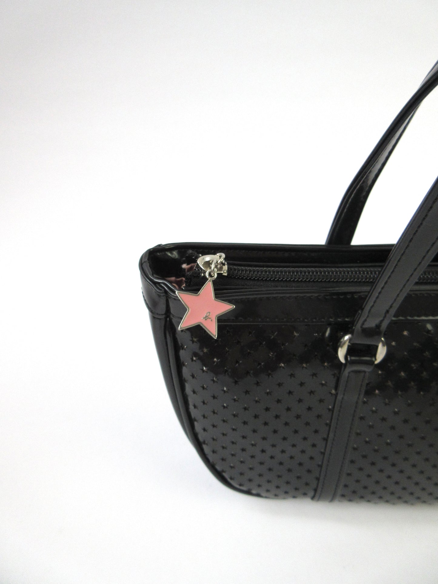 【used】agnes b. VOYAGE  little star pattern handbag