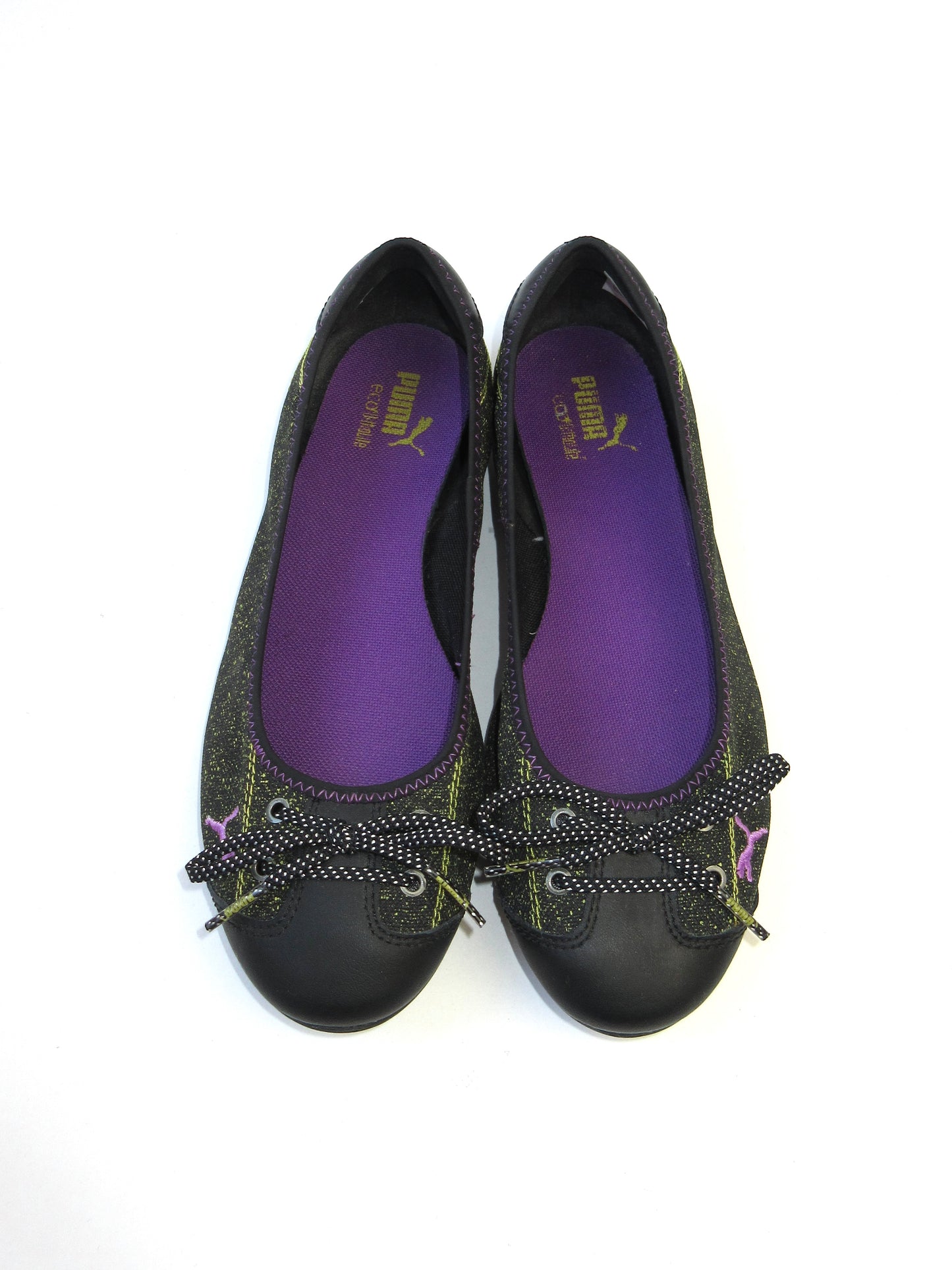 PUMA fabric design flat shoes