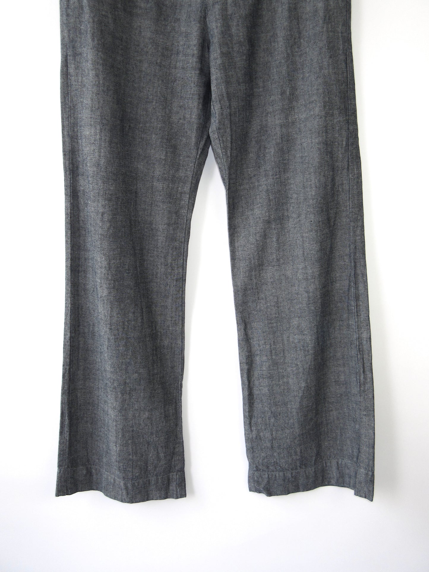 low rise cotton pants