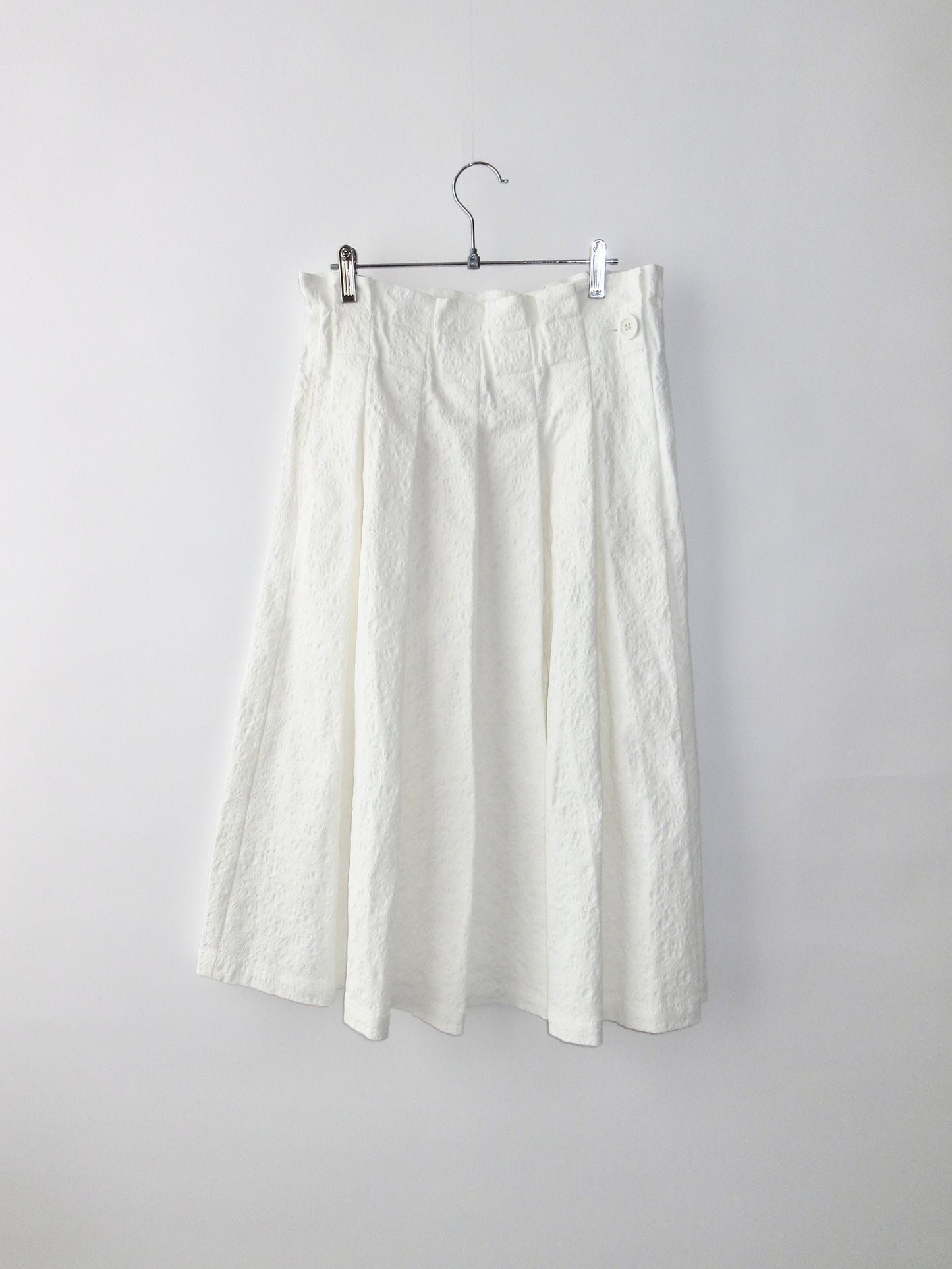 Y's lace pleats skirt