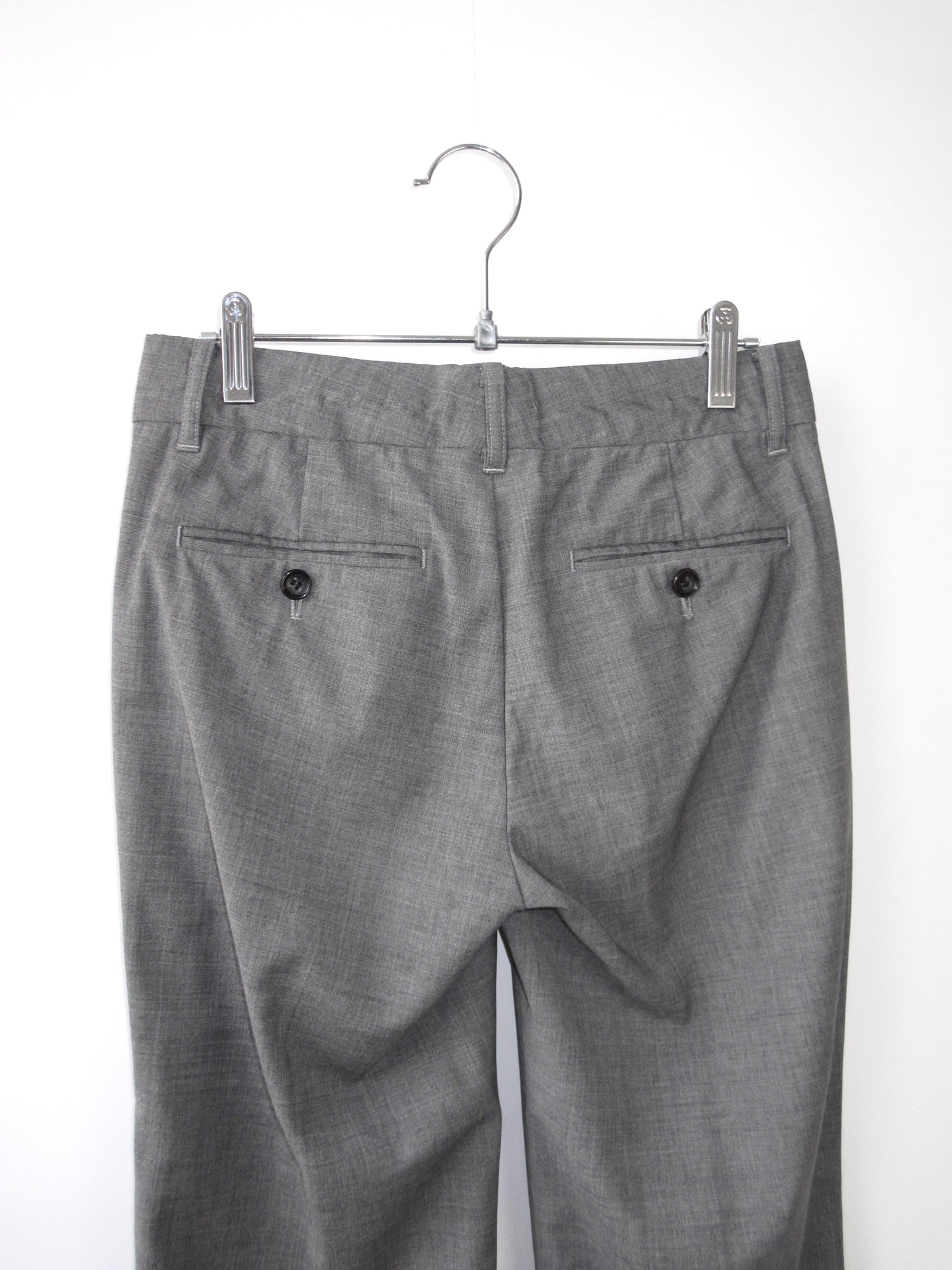 theory gray slacks