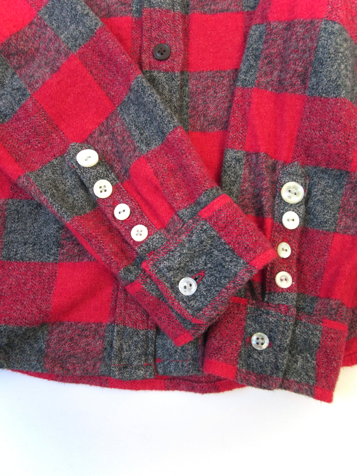 57 bow flannel shirt