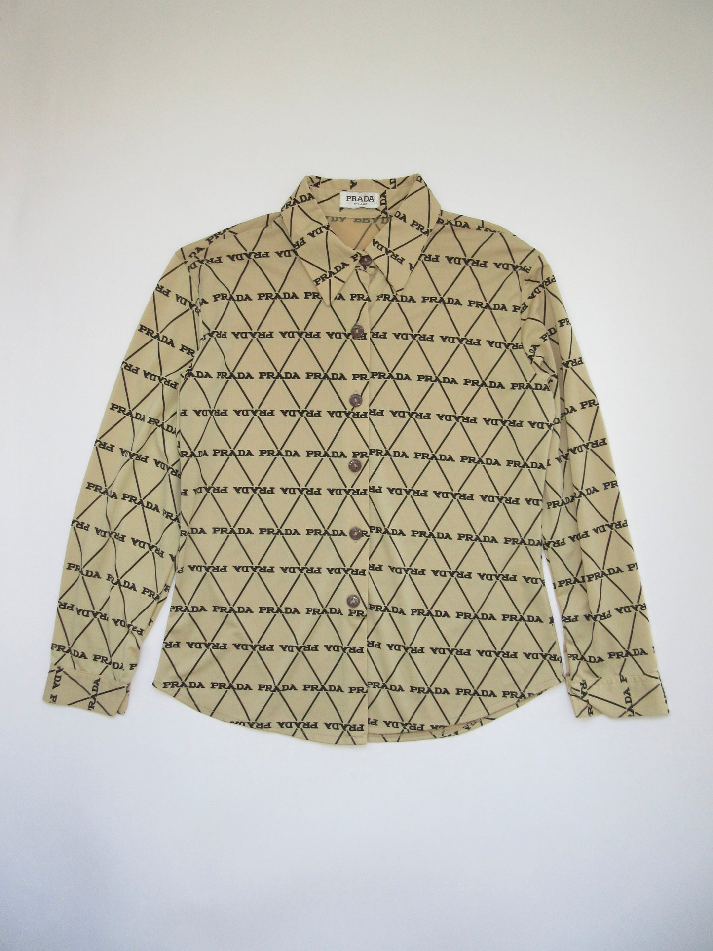 【used】PRADA patterned shirts