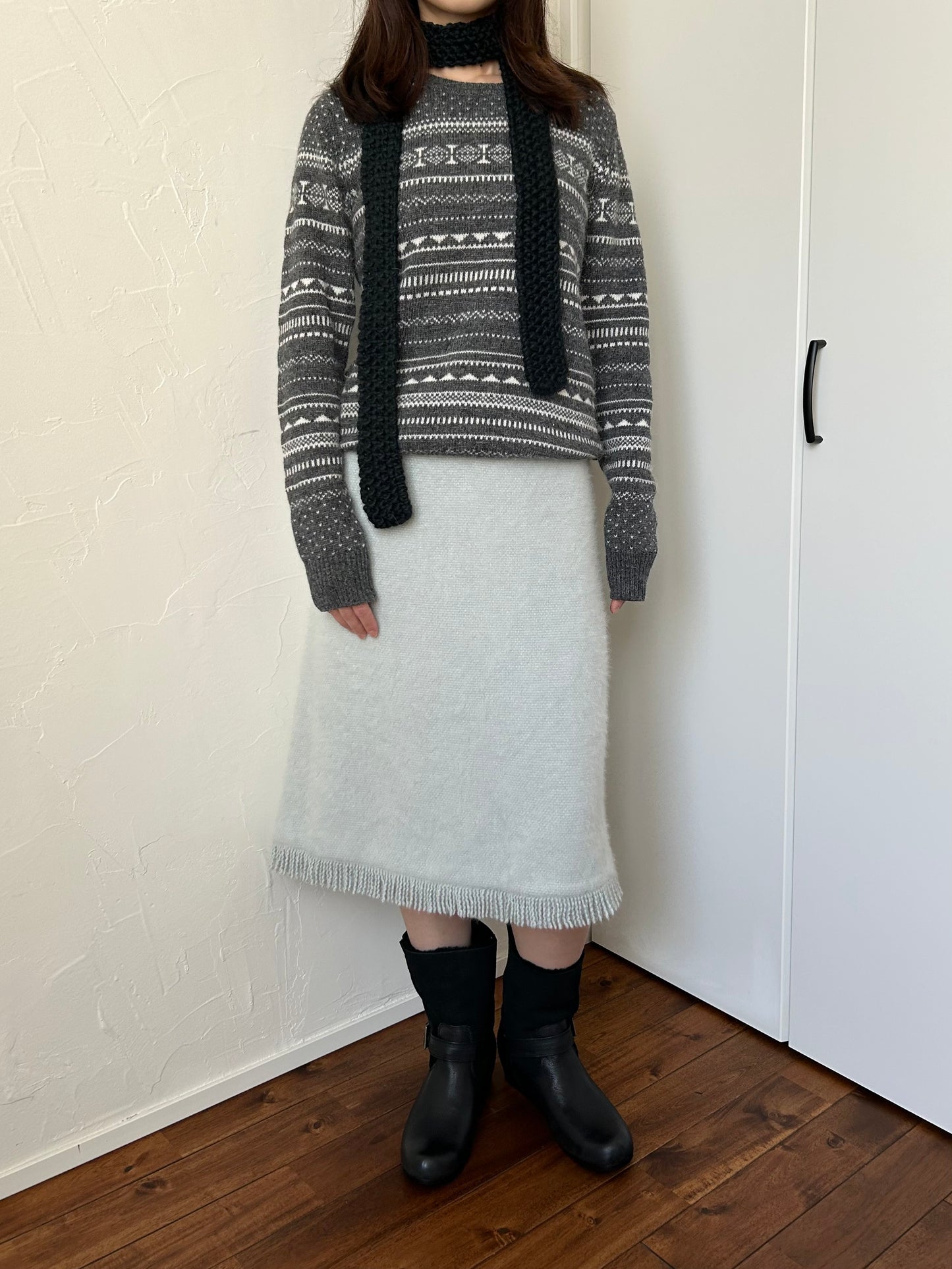 fair Isle wool sweater