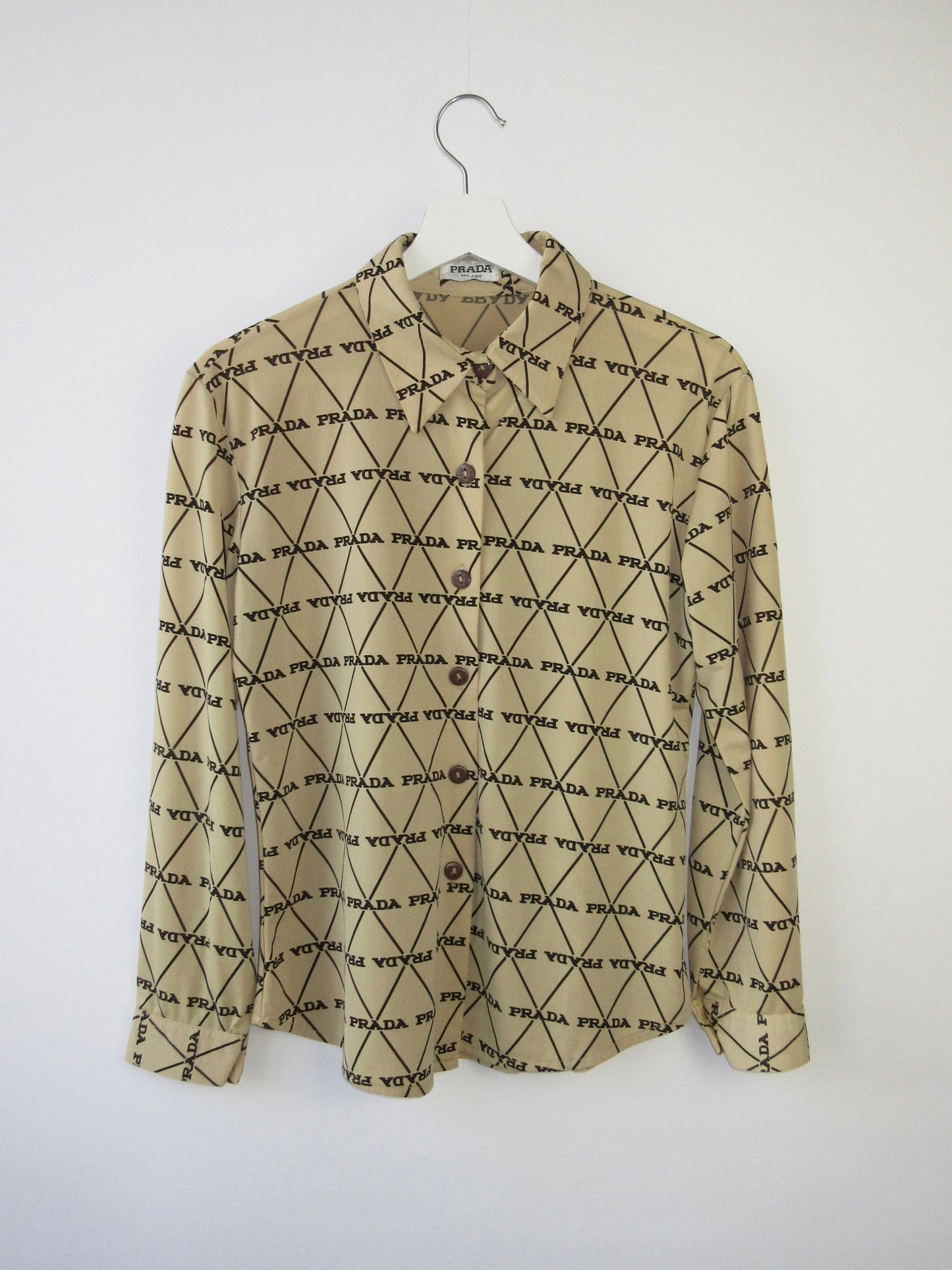 【used】PRADA patterned shirts