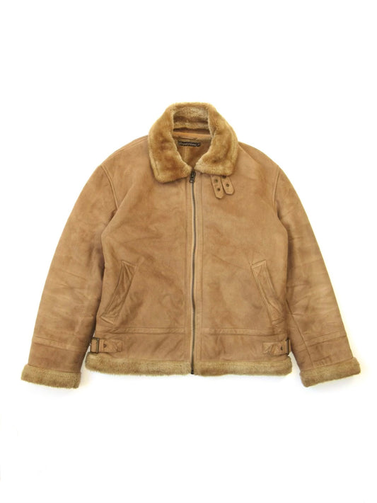 【used】oversized mouton jacket