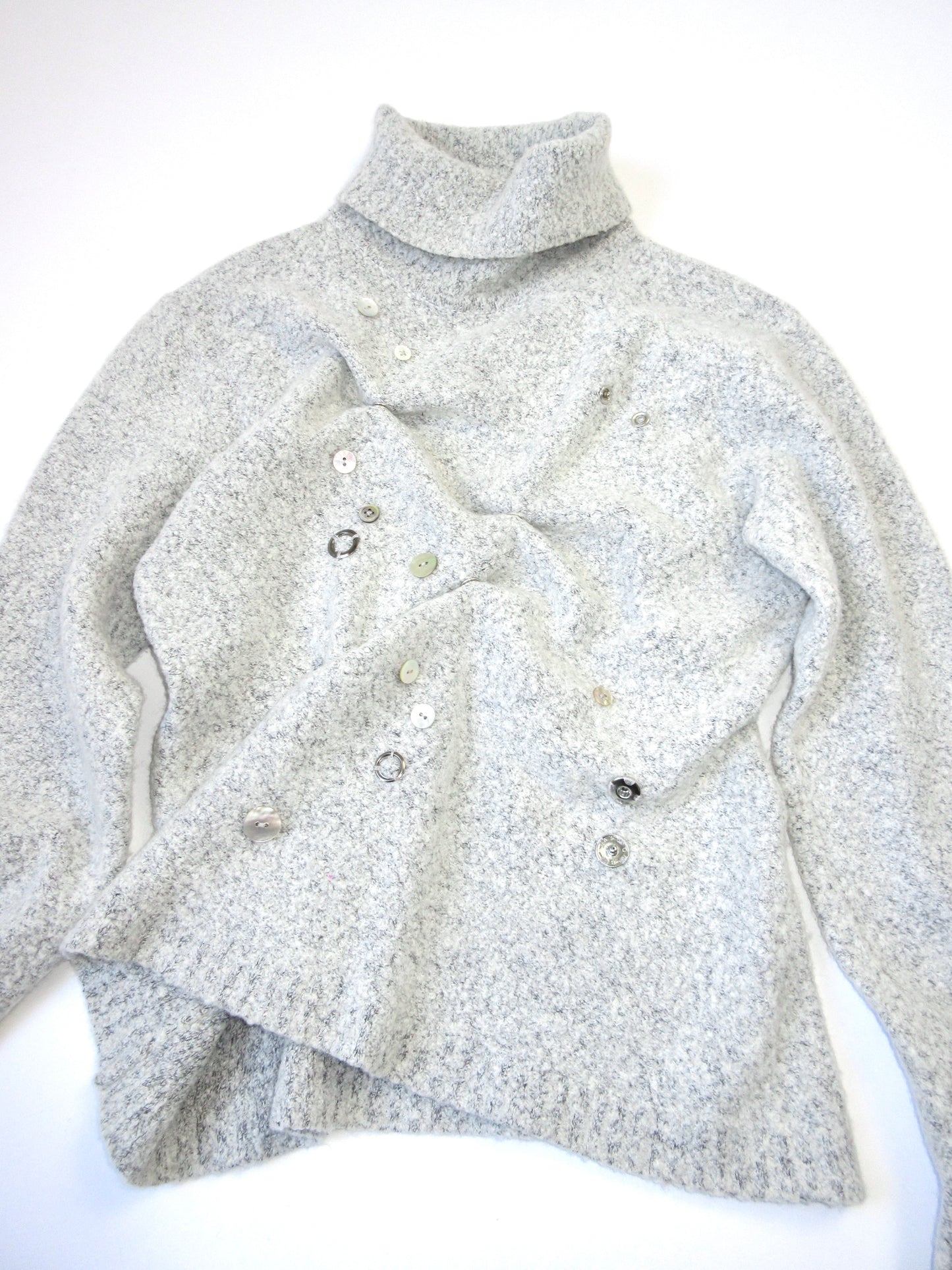 45 hailstorm boucle knit top