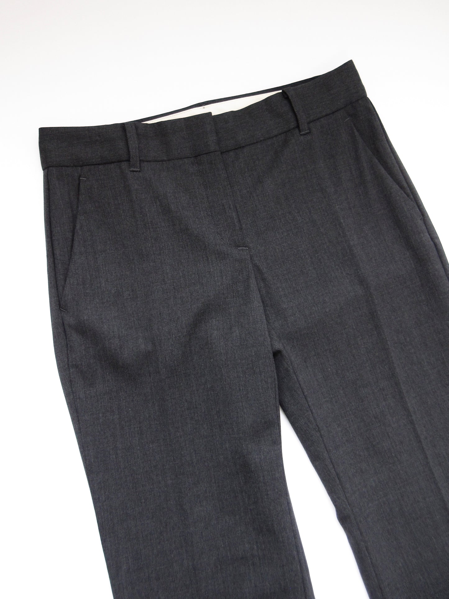 theory gray slacks