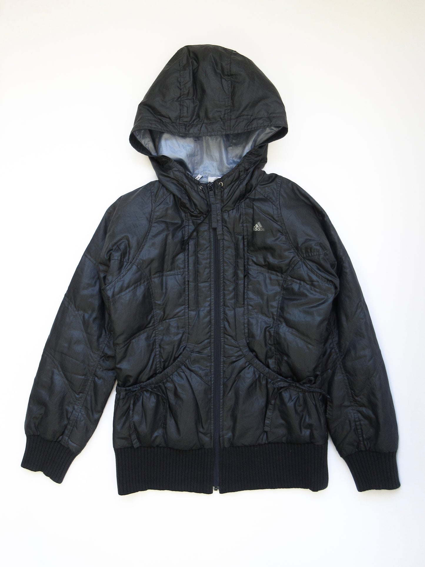 adidas ribbon point down jacket