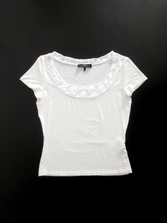 【used】maxmara detailed t-shirt
