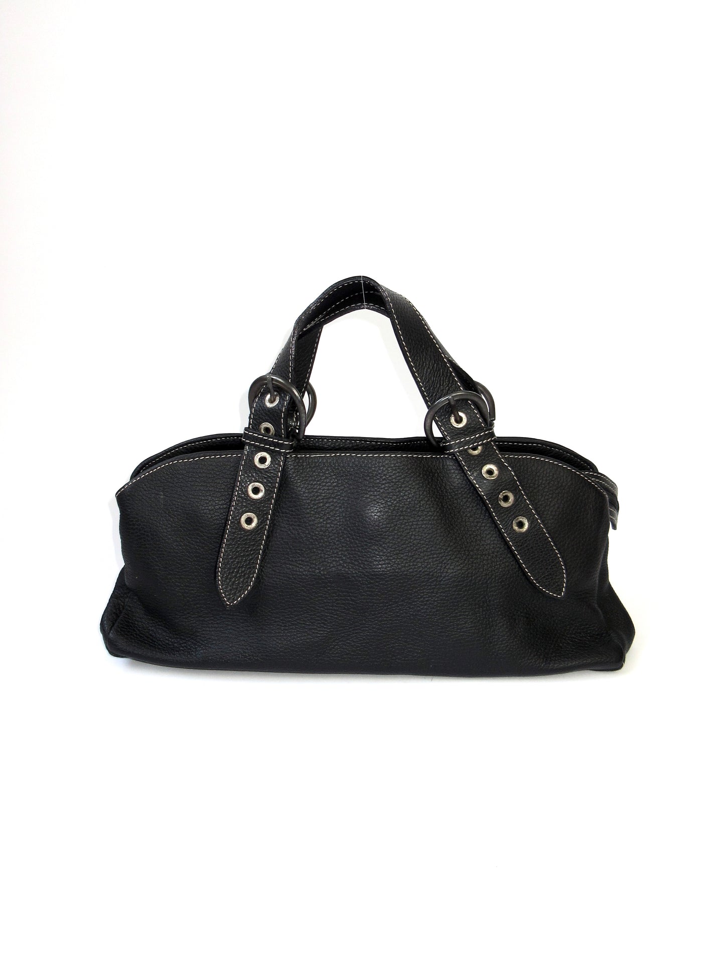 vintage leather handbag