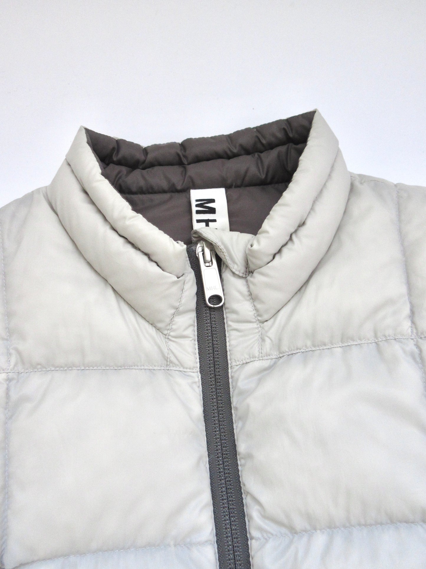 MHL. pale gray down jacket