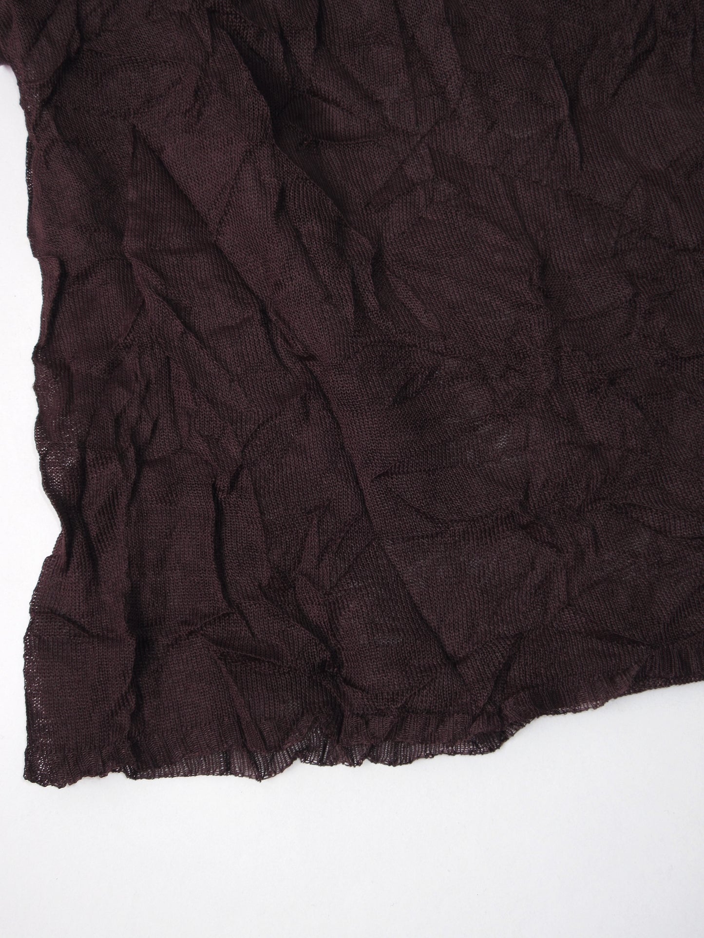 wrinkle long skirt