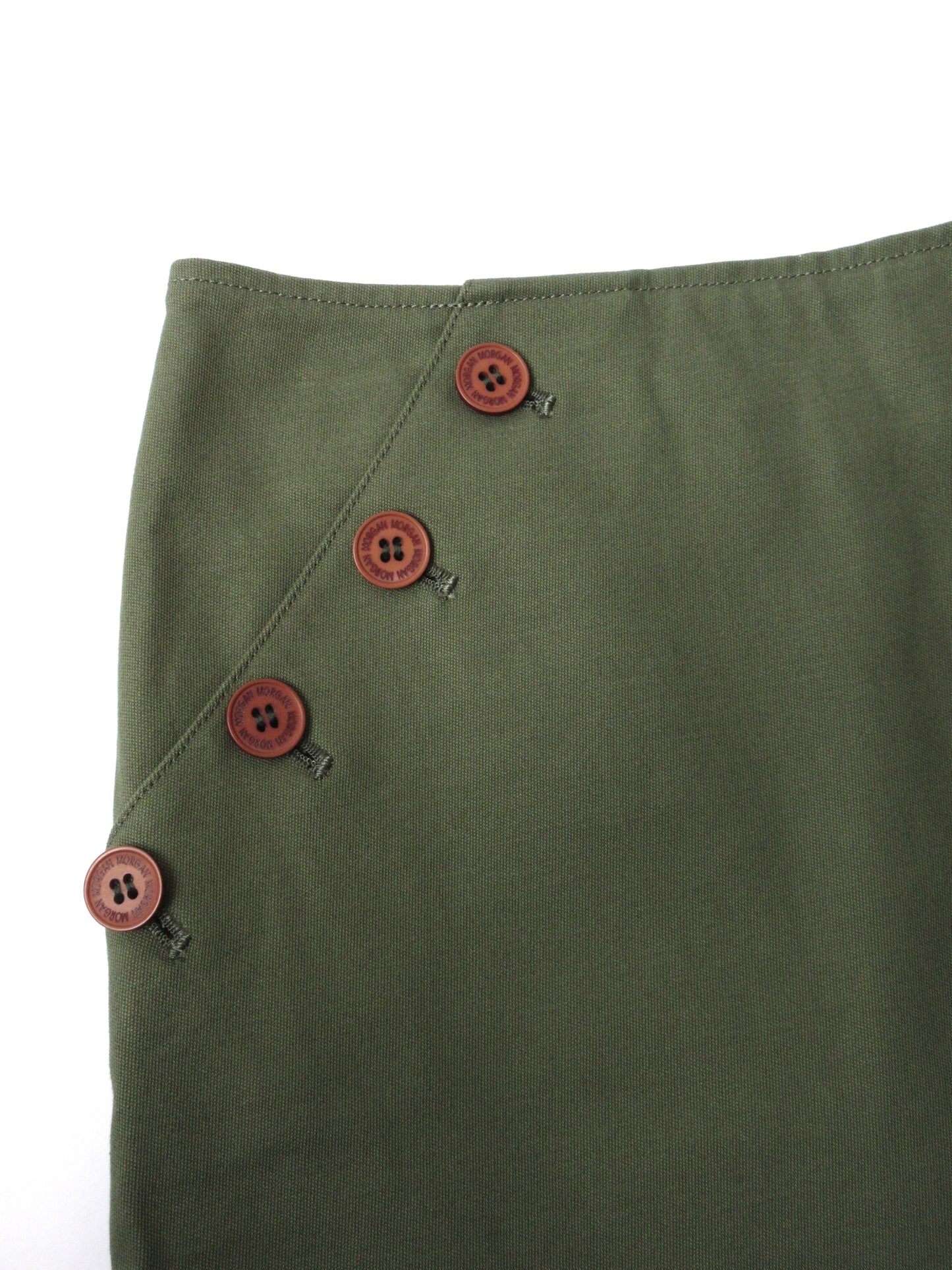 khaki color mini skirt