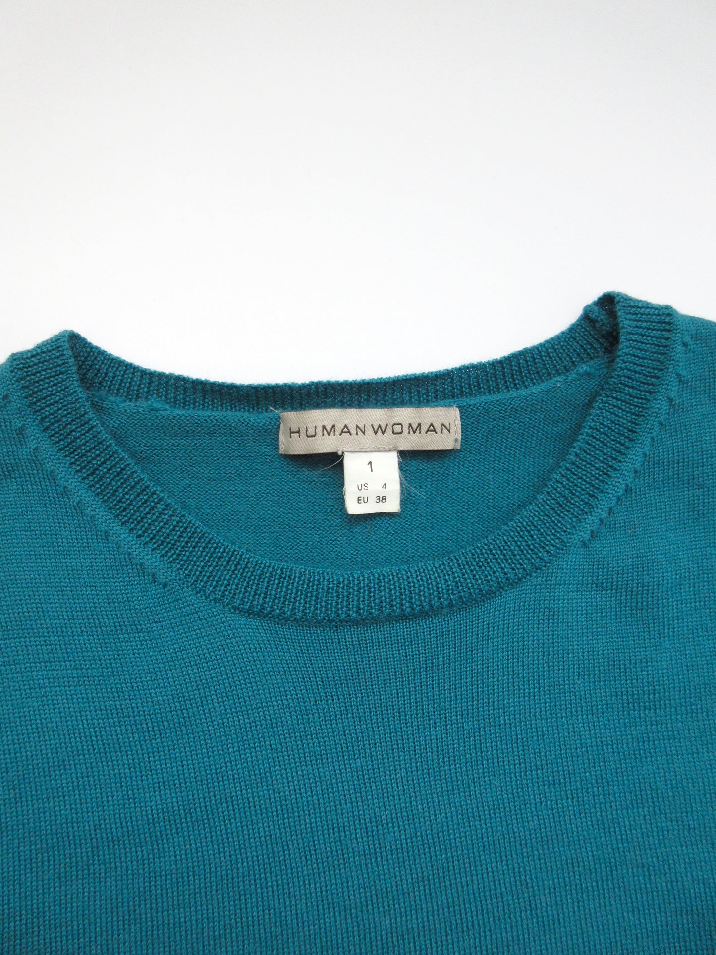 emerald green short sleeve knit