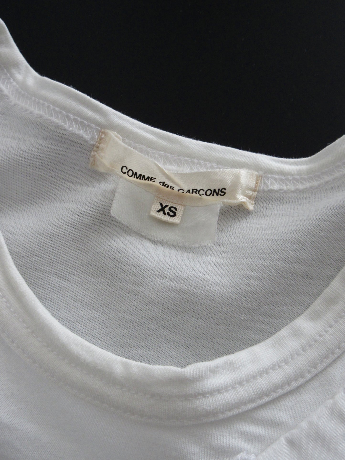 COMME des GARÇONS frill collar t-shirt