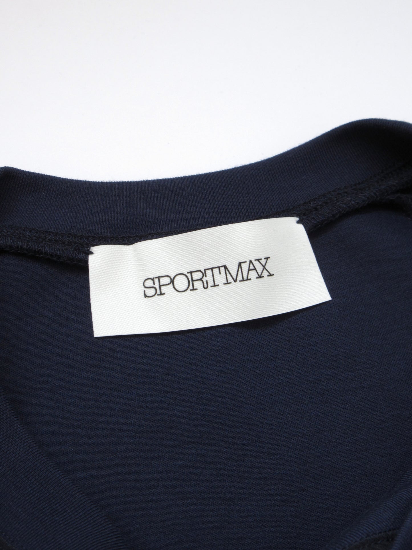 SPORTMAX drape asymmetry top