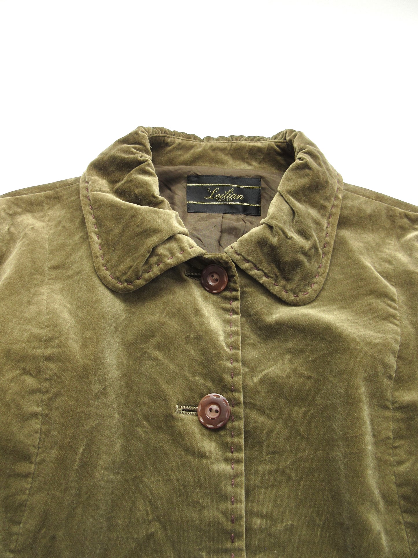 【used】moss green jacket