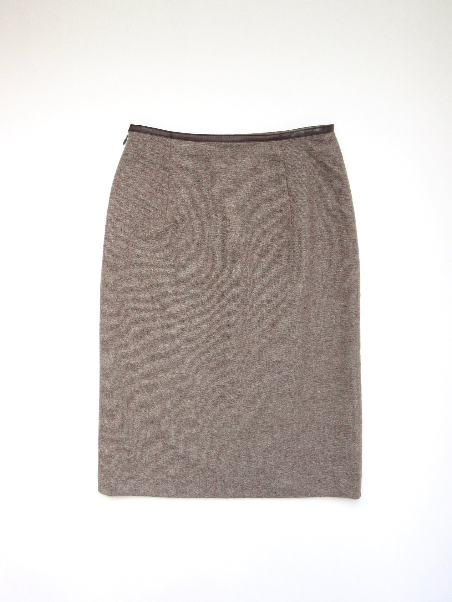 wool tweed design skirt