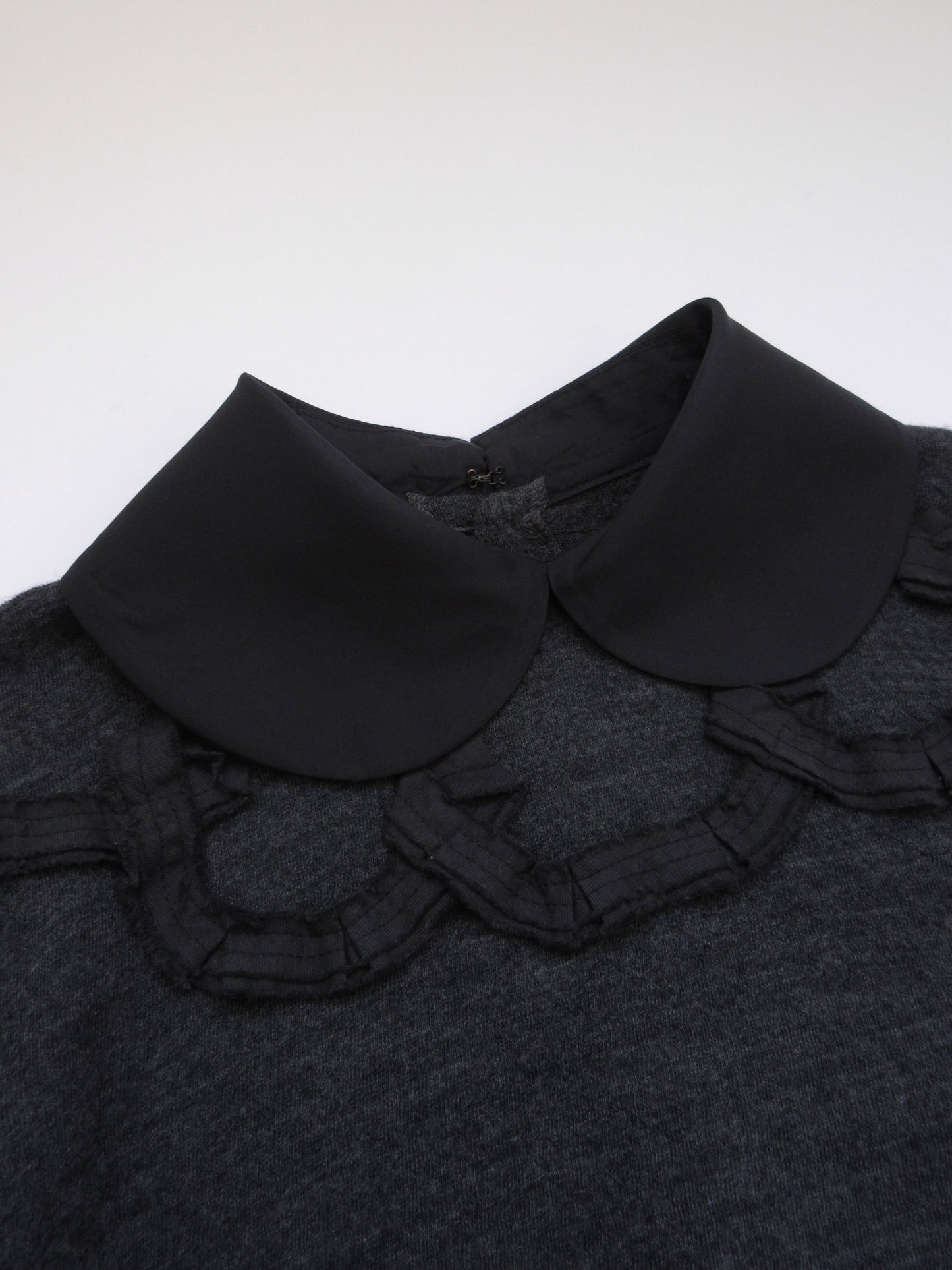 tricot comme des garcons short sleeve knit top