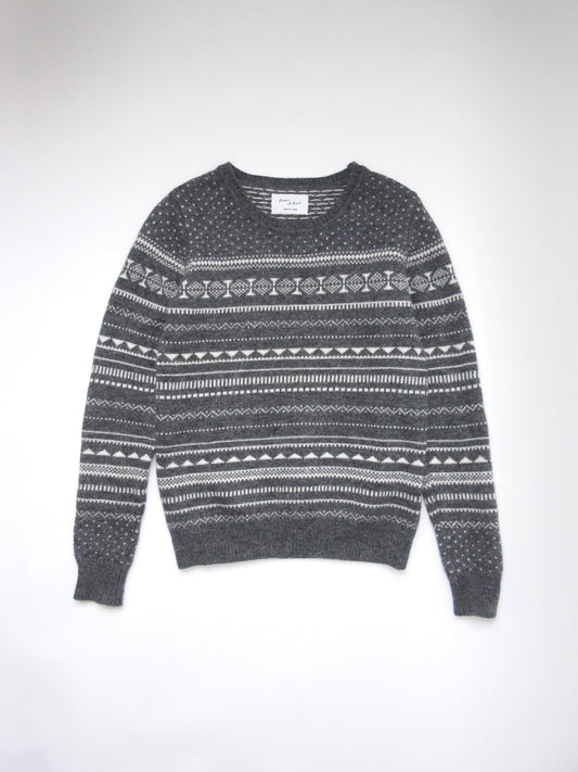 fair Isle wool sweater