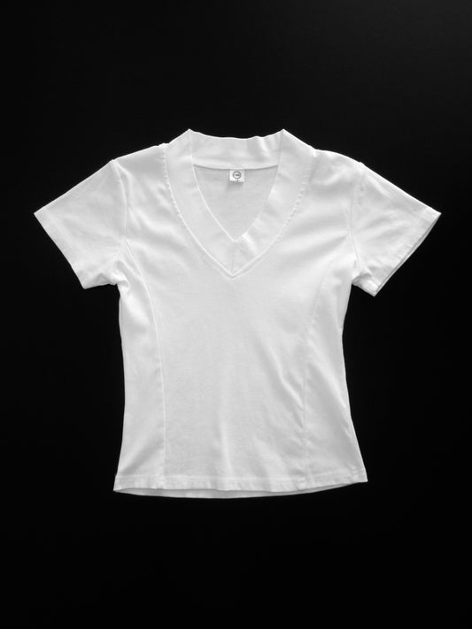 v neck fit t-shirt