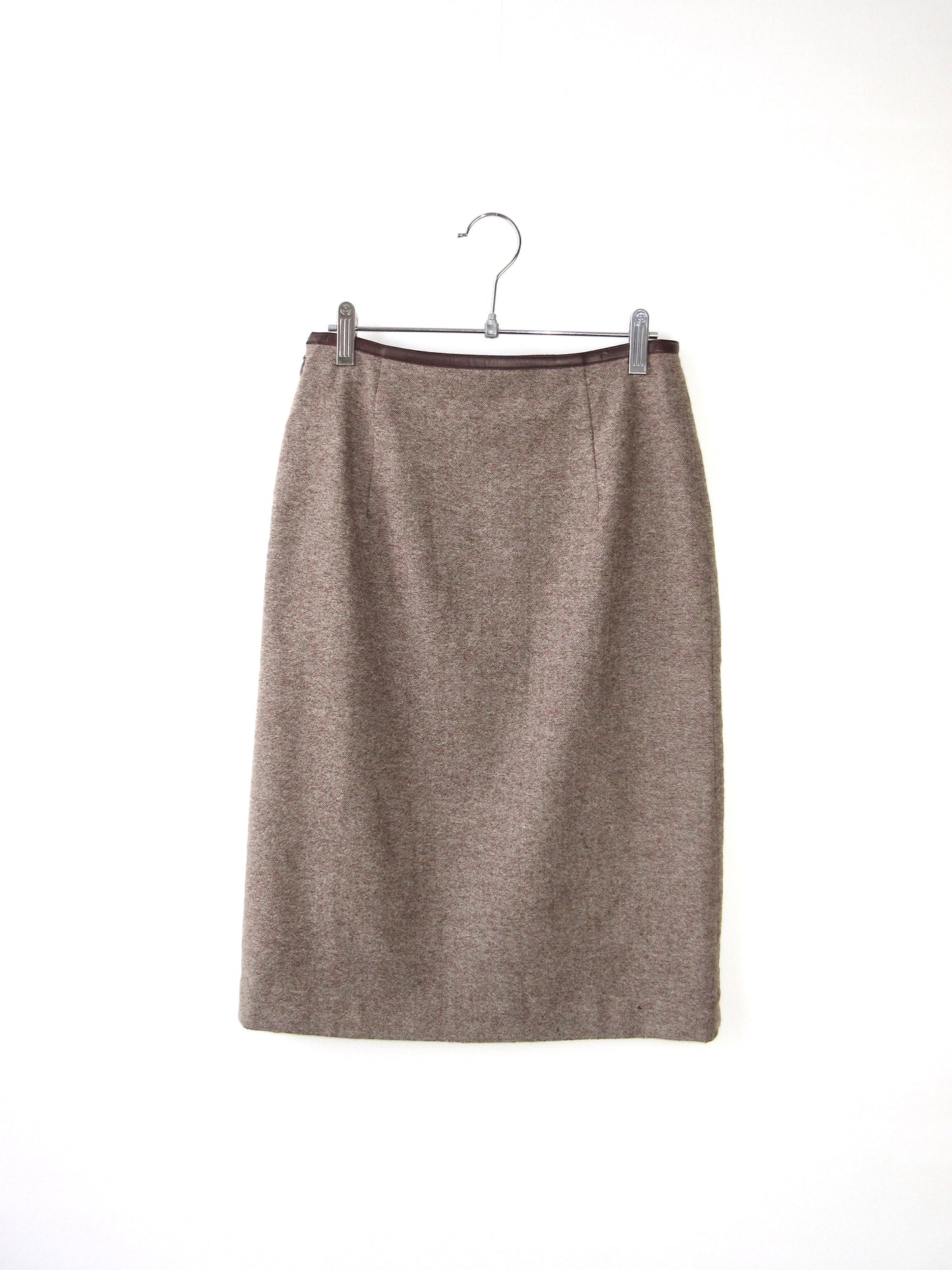 wool tweed design skirt