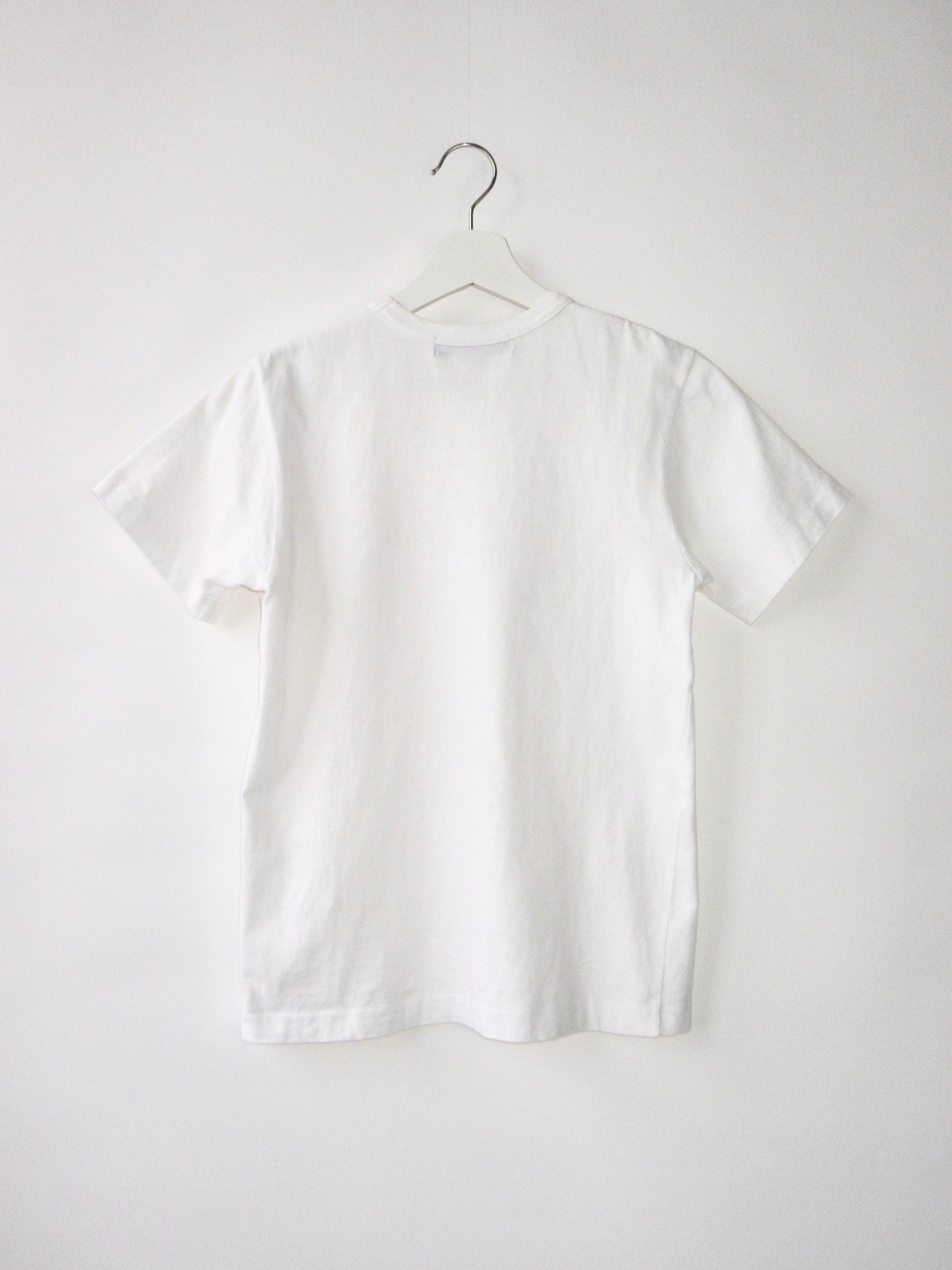 BLACK comme des garcons rose t-shirt