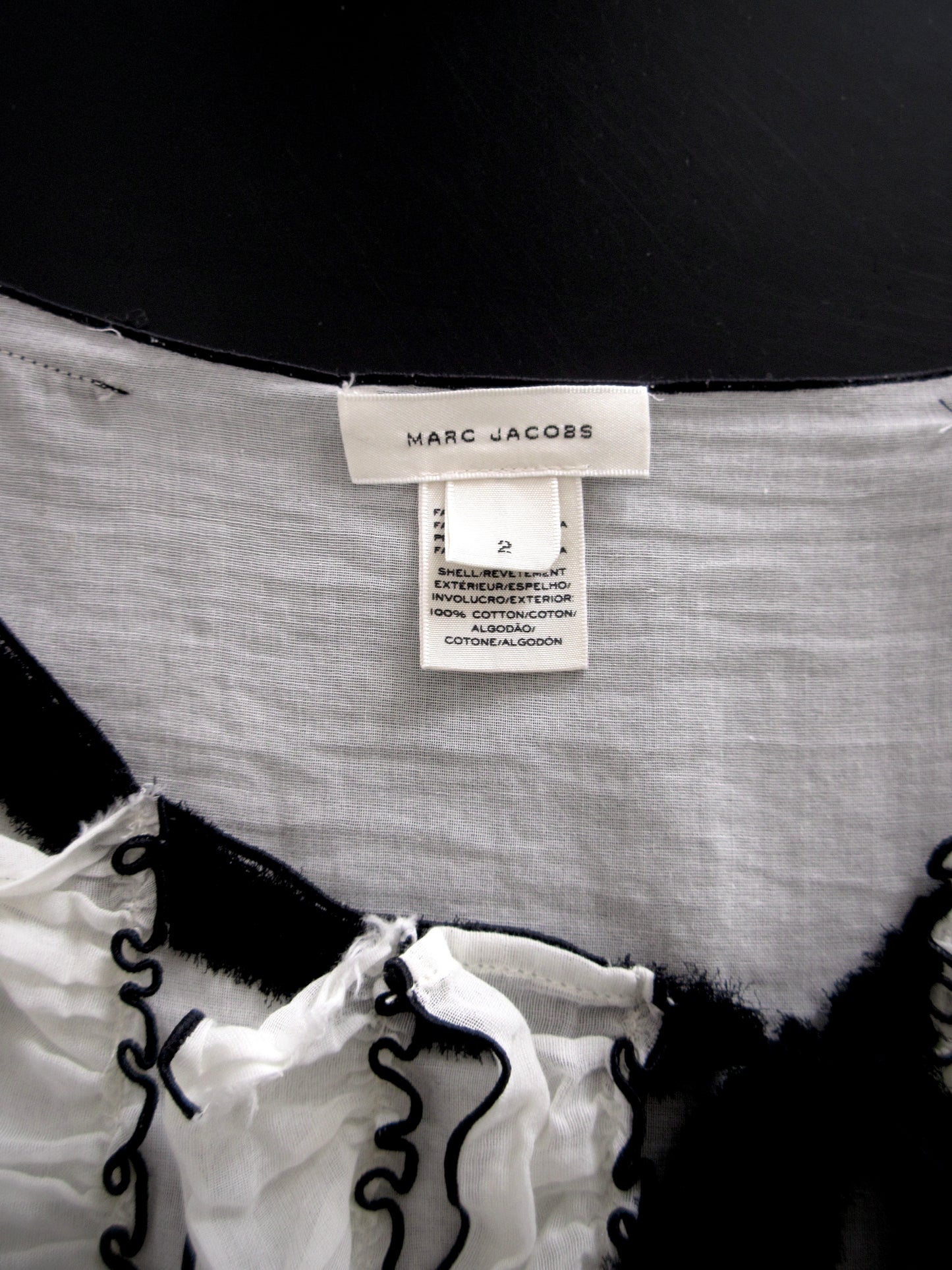 MARC JACOBS ruffle blouse