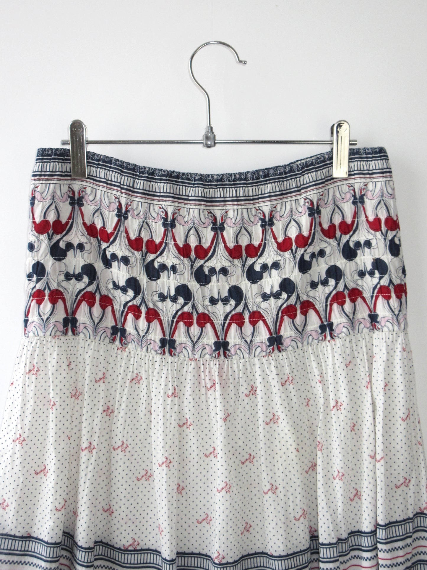 tommy girl ethnic pattern skirt