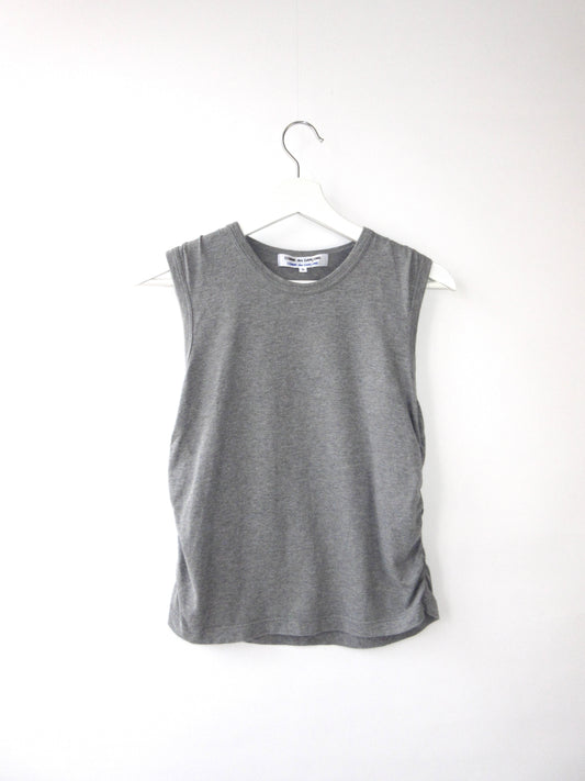 COMME des GARÇONS gather sleeveless top