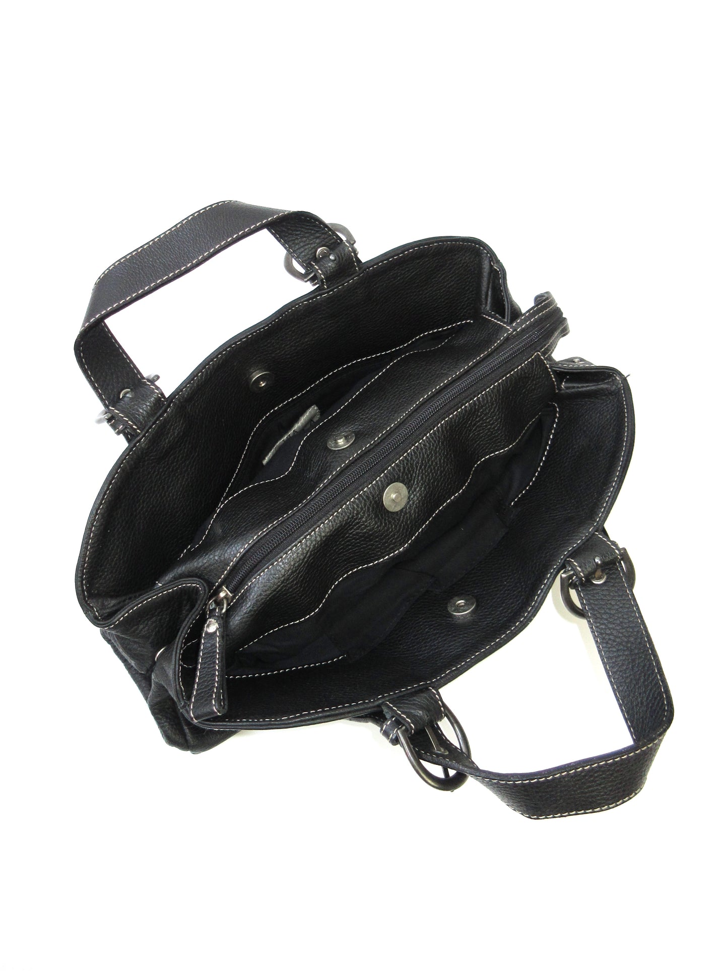 vintage leather handbag